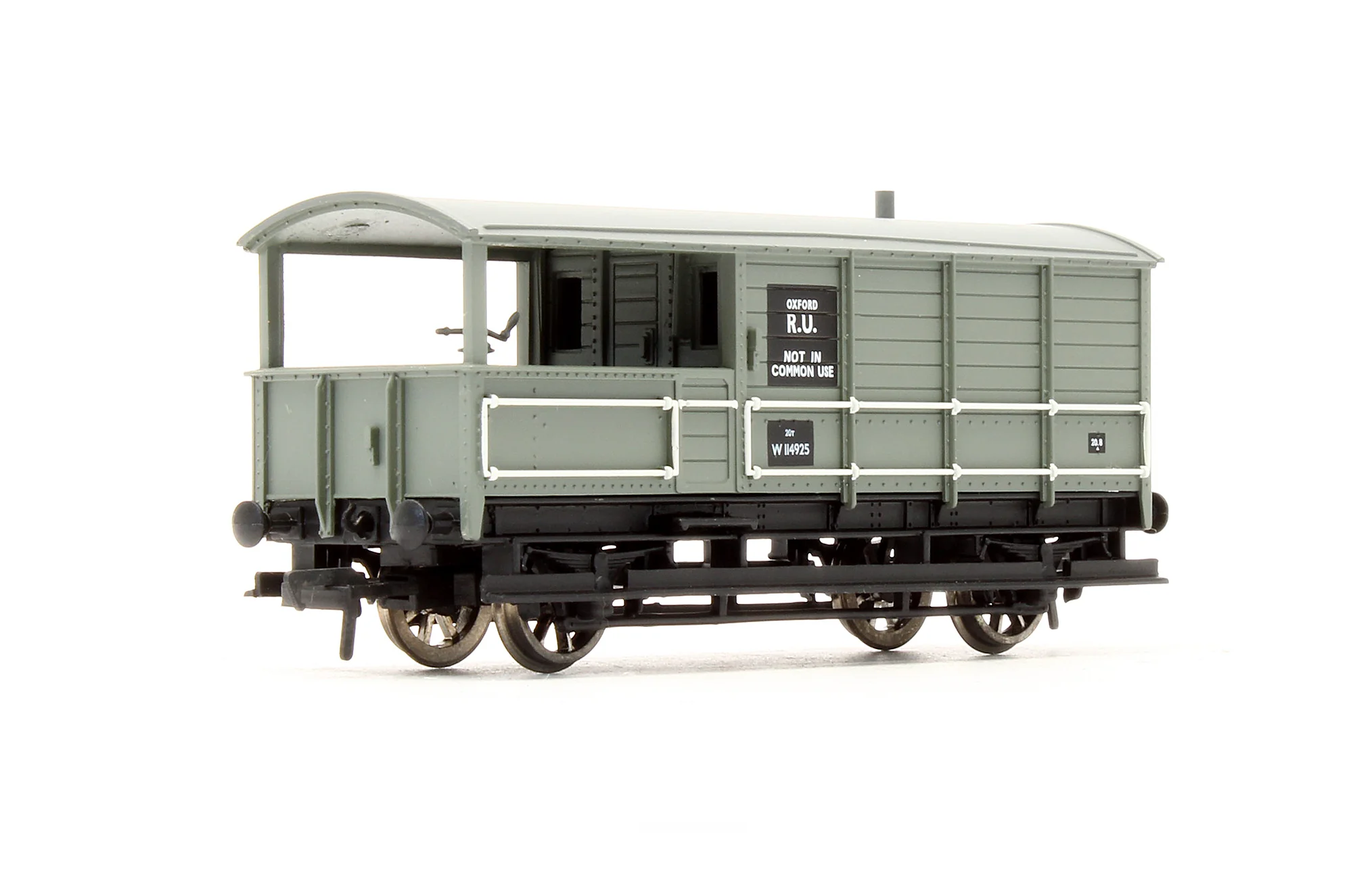 Pre-Owned 33-305A 20 Ton Toad Brake Van BR Grey 'W114925' - Image 2