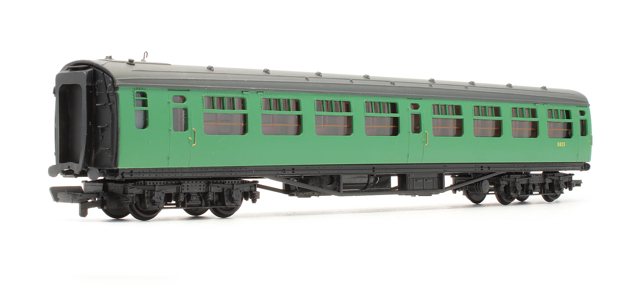 Pre-Owned 34-525 BR Malachite Green 63ft Bulleid Corridor 2nd Coach 'S82S'