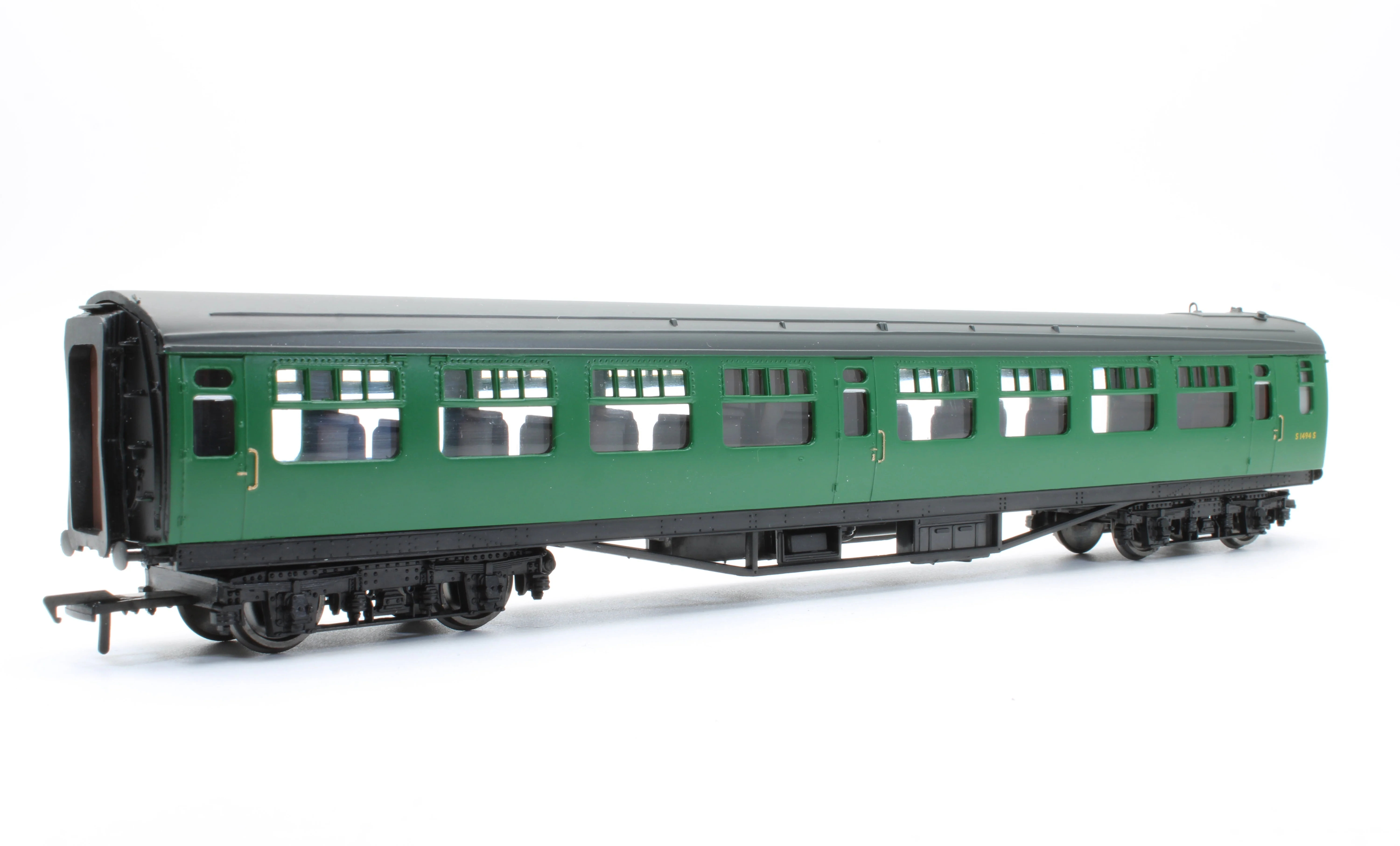 Pre-Owned Bulleid 2nd Open Coach BR (SR) Green S1494S - Image 2
