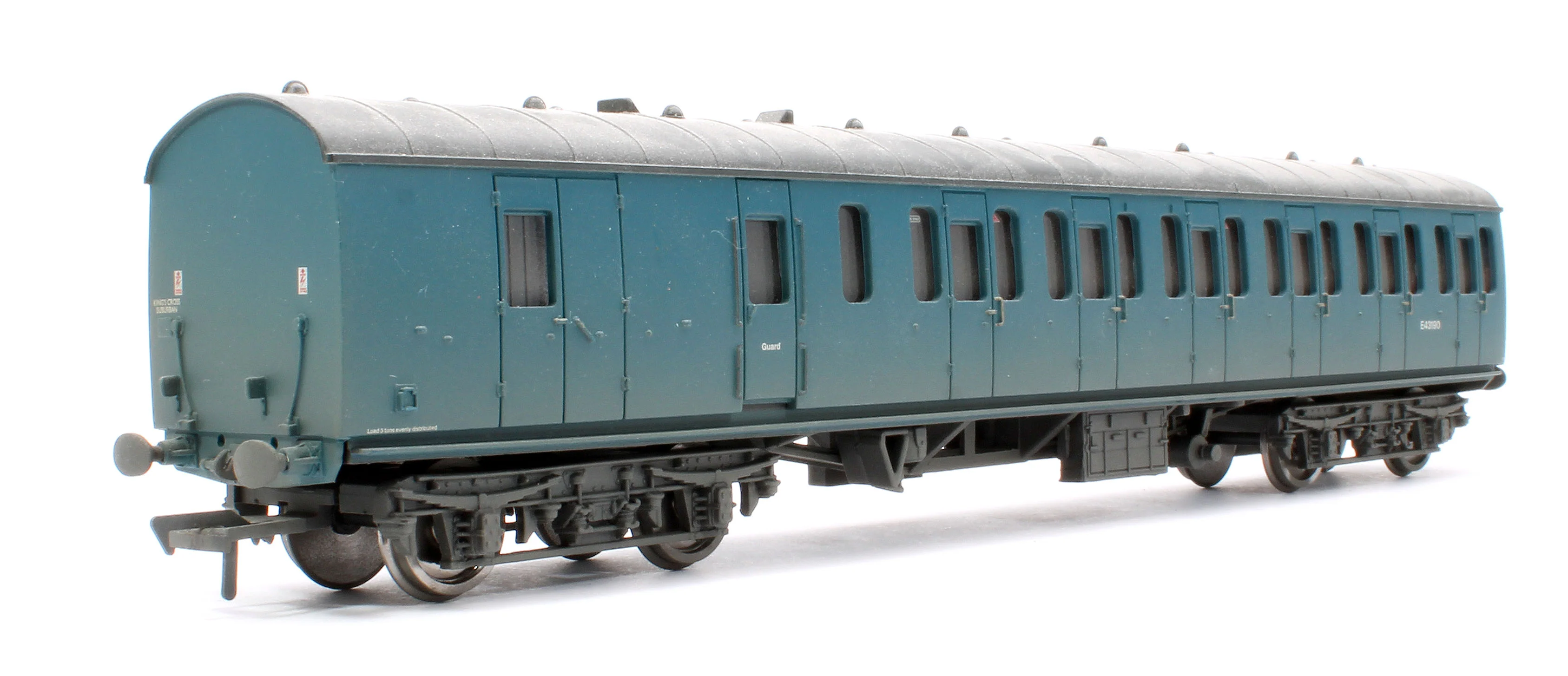 Pre-Owned 34-633 BR Blue MK1 Suburban Brake Coach No.E43190 (Weathered)