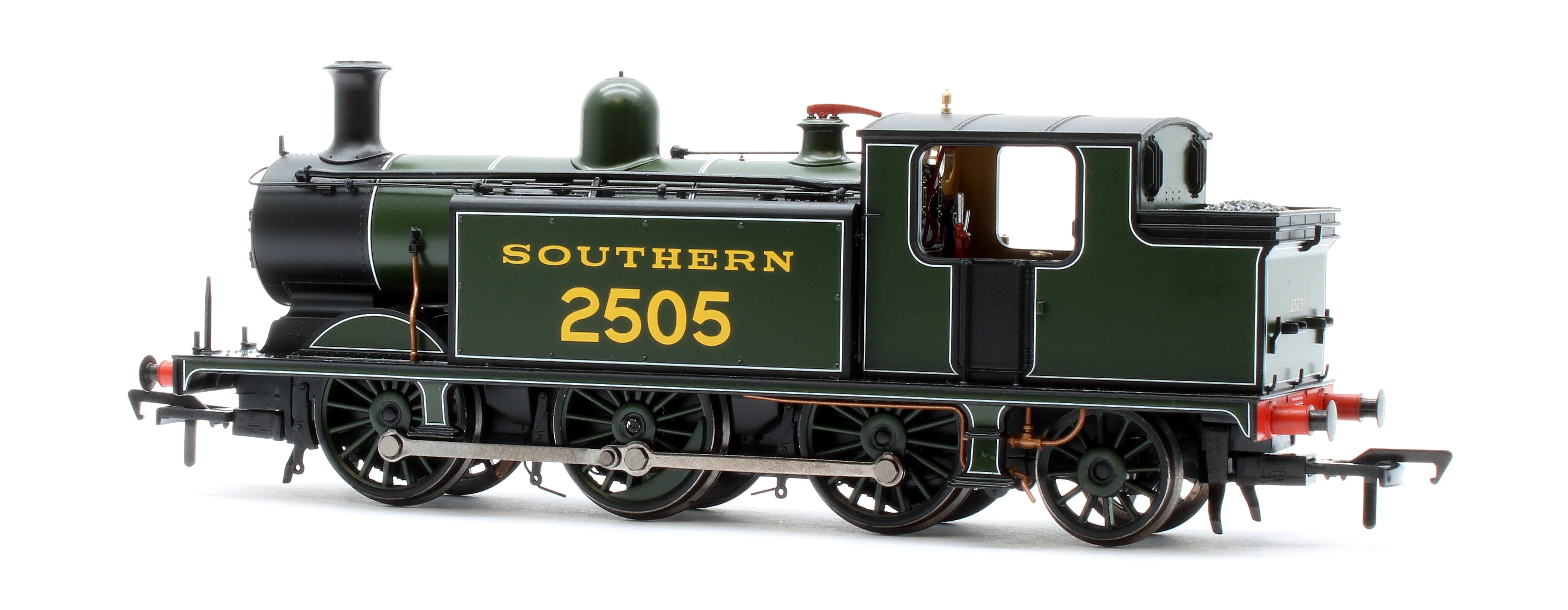 35-076BSF LB&SCR E4 Tank 2505 SR Maunsell Green Steam Locomotive - DCC Sound - Image 4