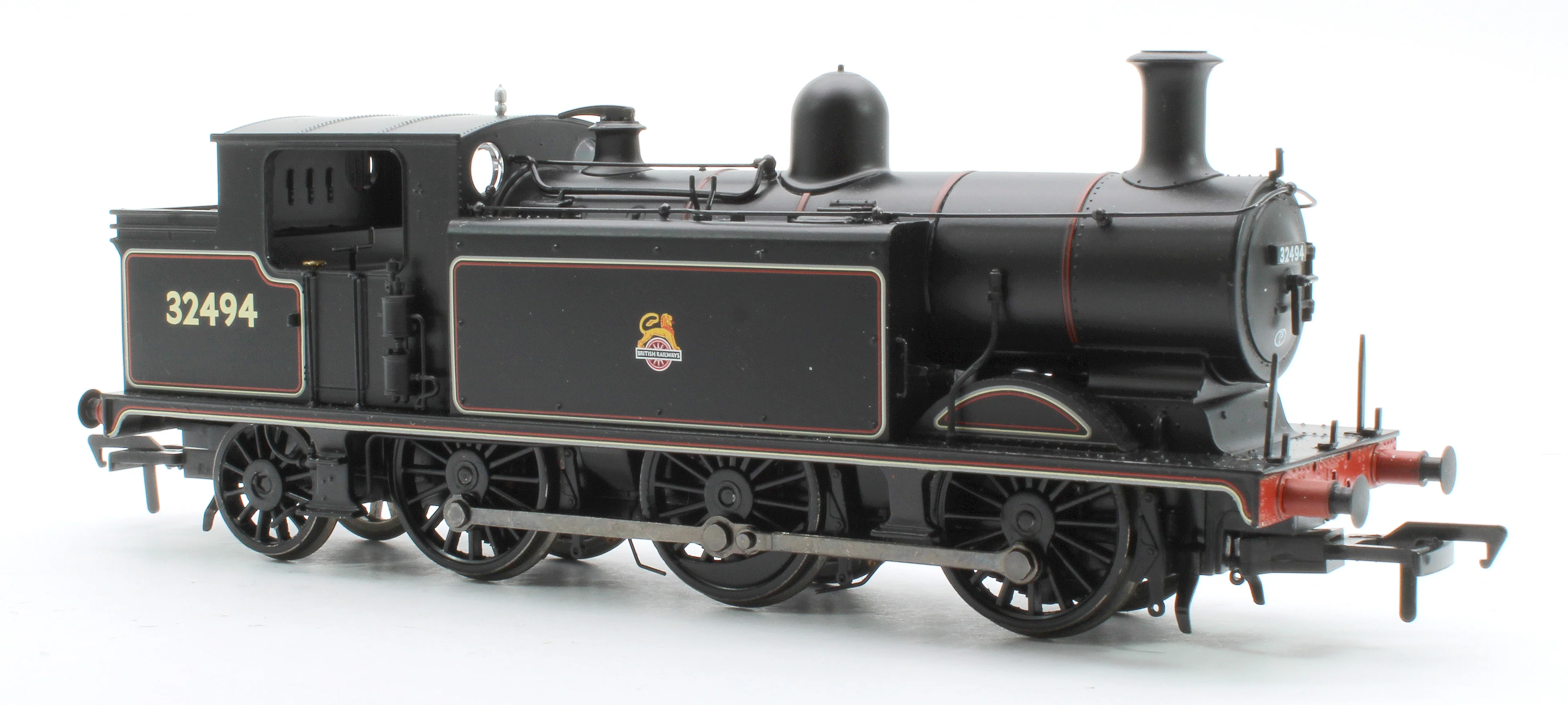 Pre-Owned 35-079 Class E4 32494 BR Lined Black Early Emblem Steam Locomotive - Image 4