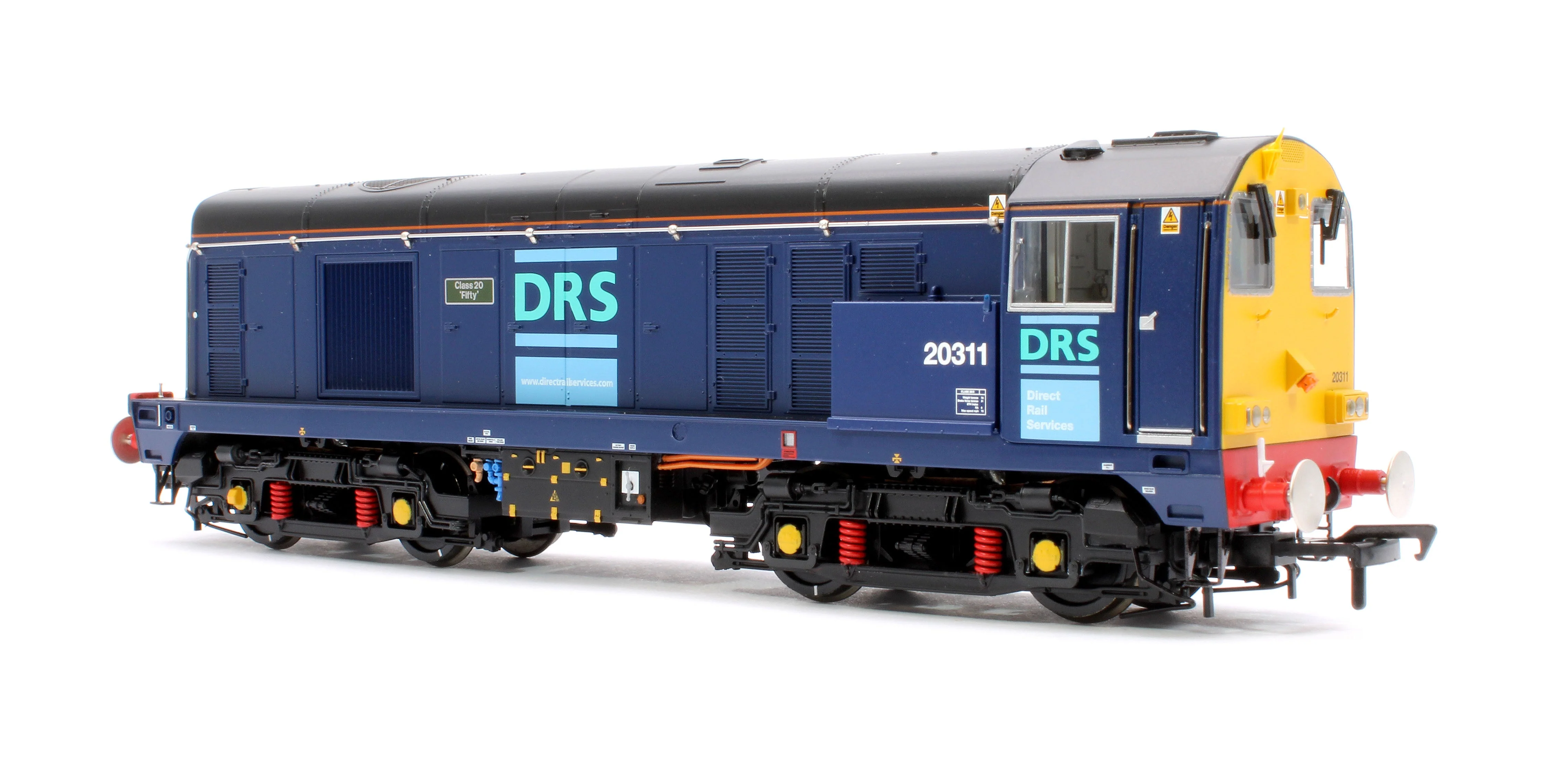 35-125B Pre-Owned Class 20/3 20311 'Class 20 'Fifty'' DRS Blue Diesel Locomotive - Image 2