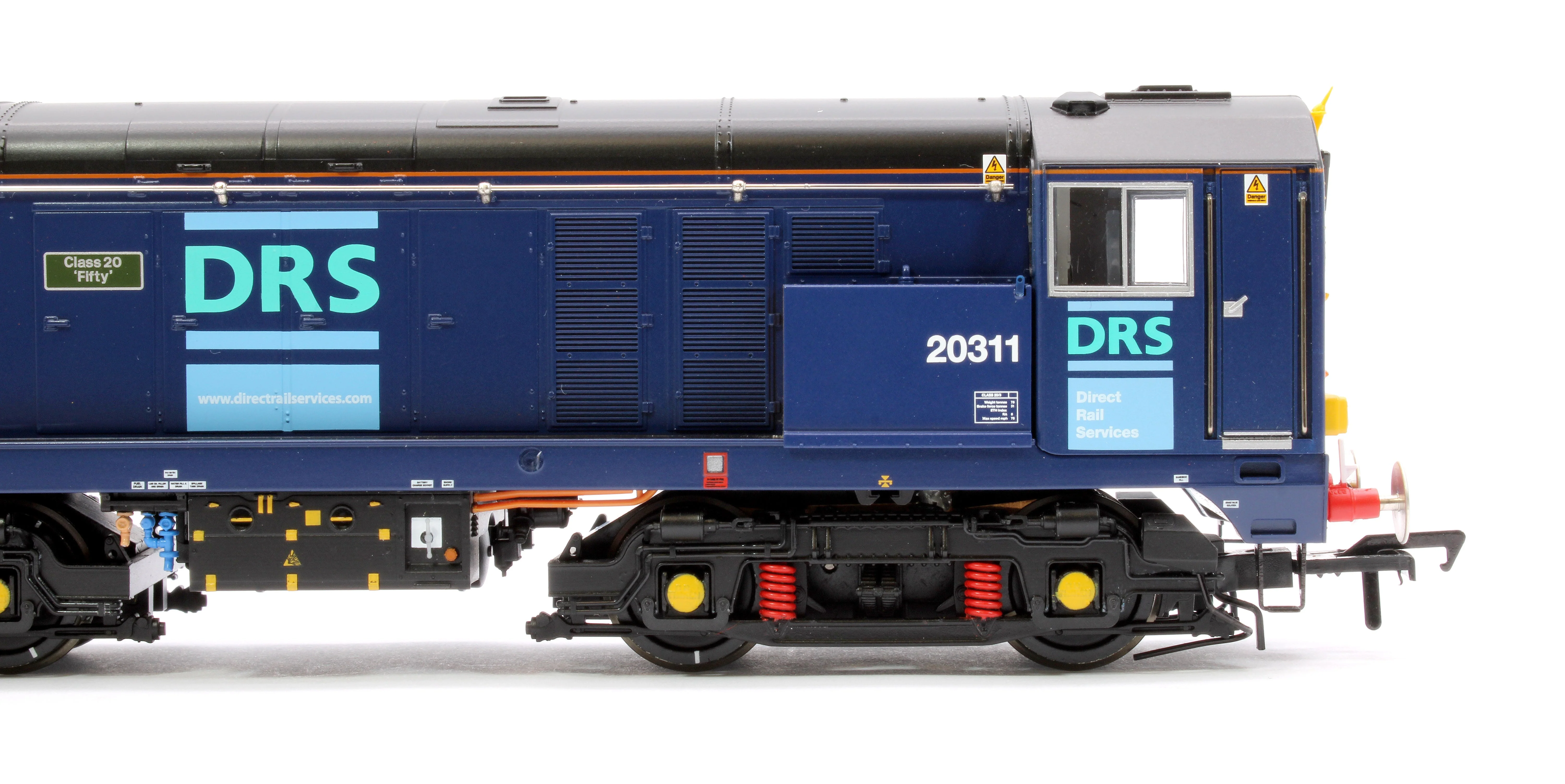 35-125B Pre-Owned Class 20/3 20311 'Class 20 'Fifty'' DRS Blue Diesel Locomotive - Image 8