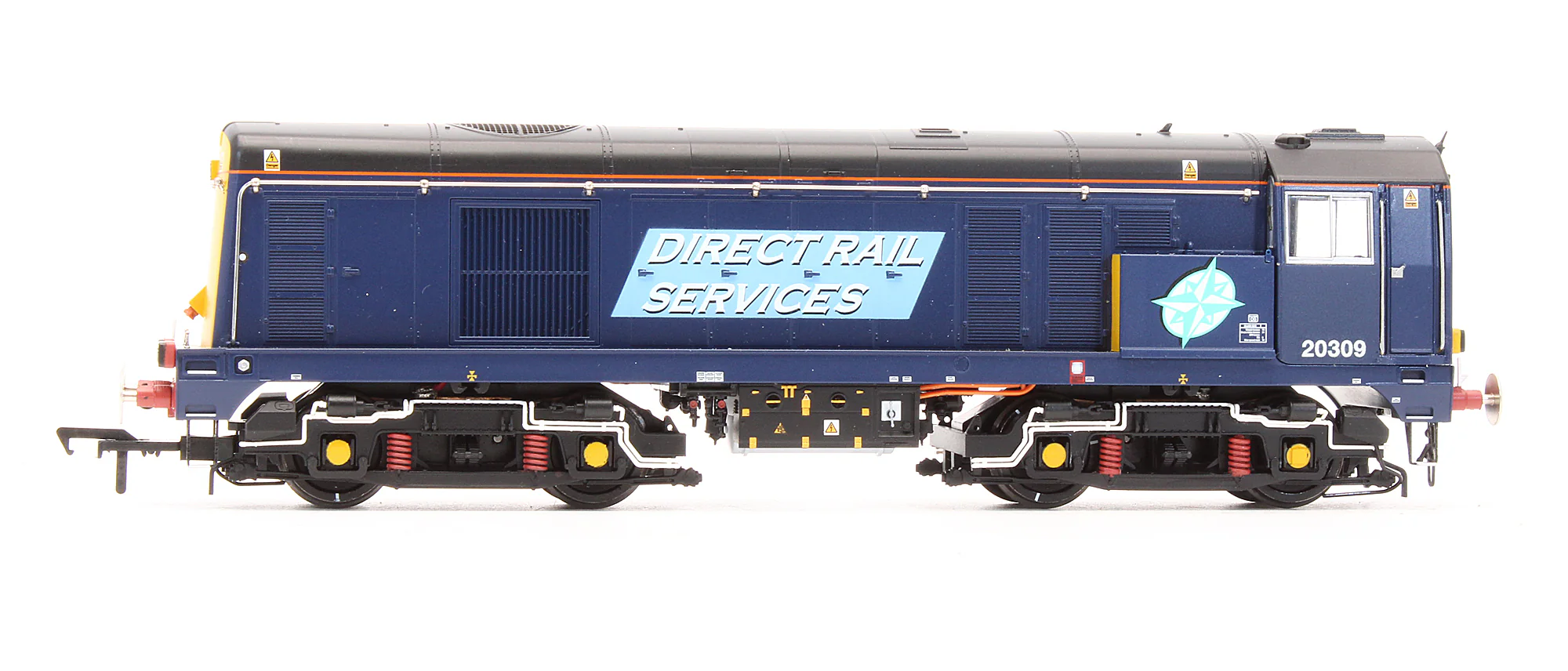 Pre-Owned 35-127 Class 20/3 20309 Direct Rail Services Compass Blue Locomotive - Renumbered - Image 3