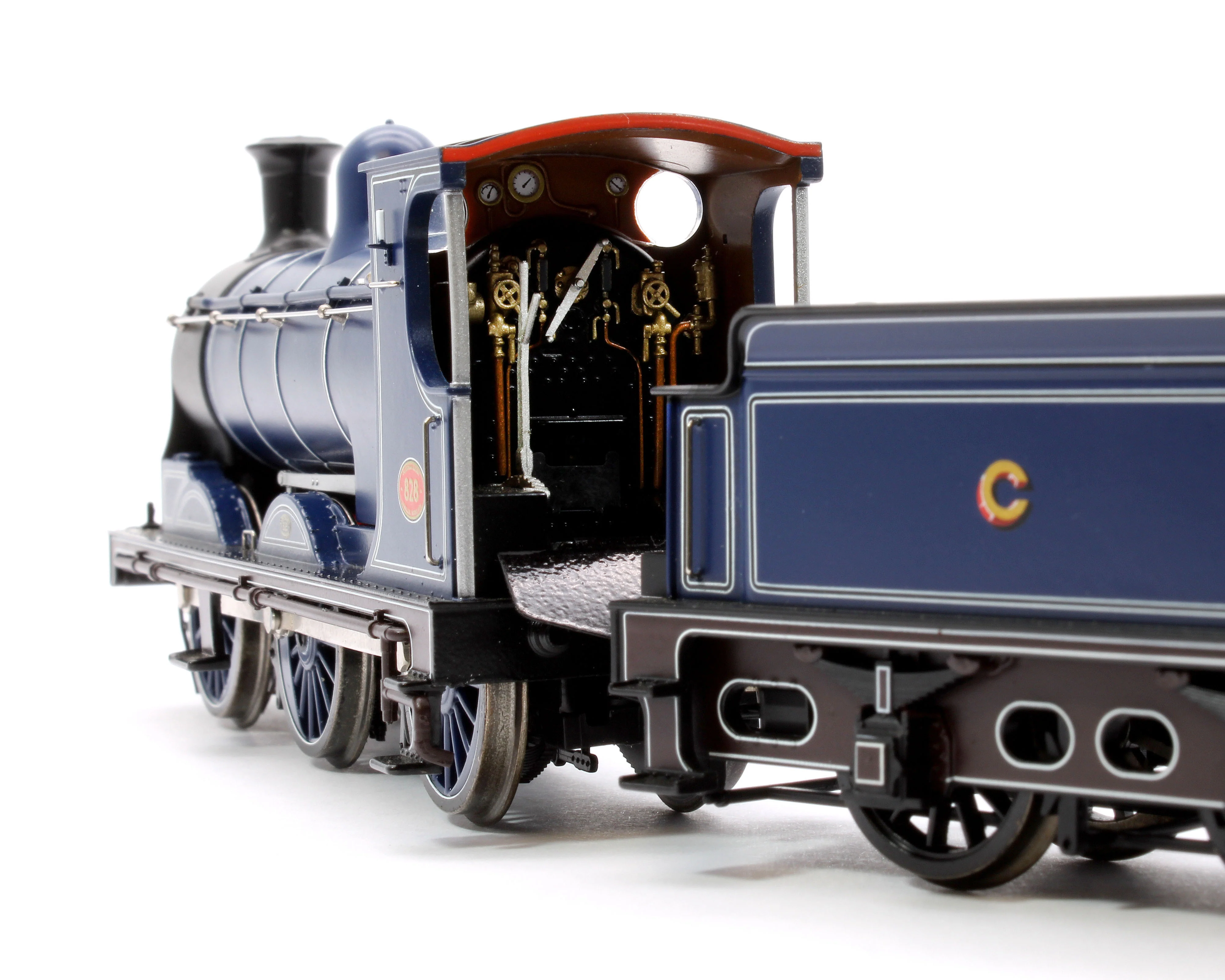 35-284ZSF Caledonian Railway Blue McIntosh 812 Class 0-6-0 Steam Locomotive No.828 (As Preserved) DCC Sound - Image 10