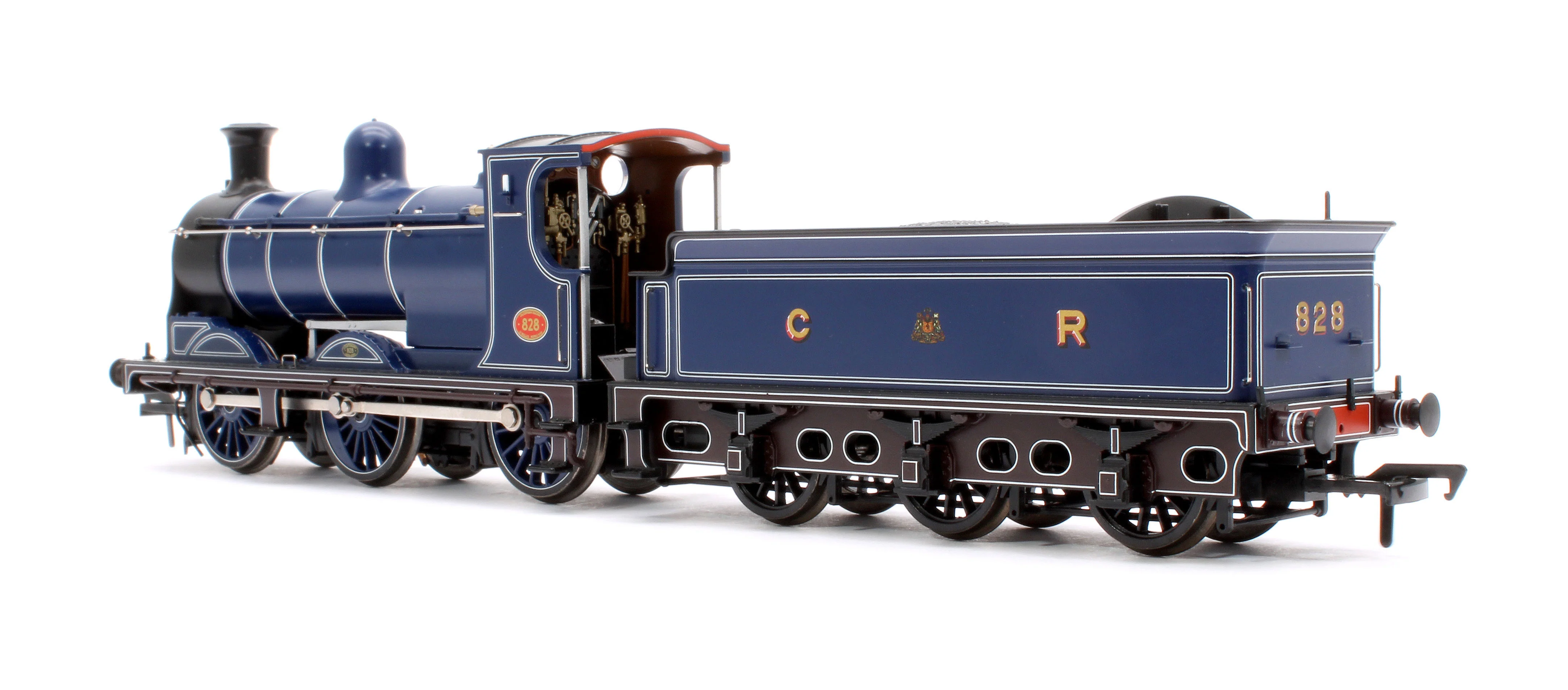 35-284ZSF Caledonian Railway Blue McIntosh 812 Class 0-6-0 Steam Locomotive No.828 (As Preserved) DCC Sound - Image 2