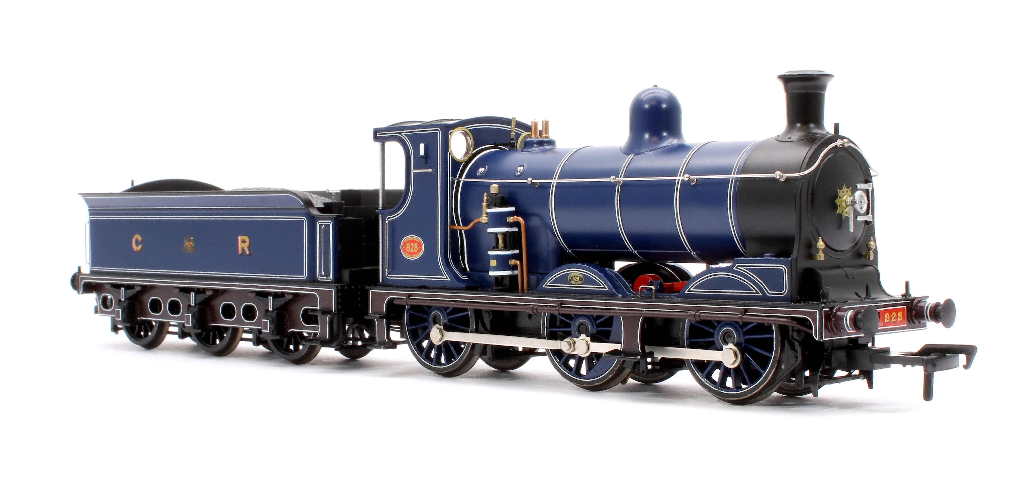35-284ZSF Caledonian Railway Blue McIntosh 812 Class 0-6-0 Steam Locomotive No.828 (As Preserved) DCC Sound - Image 4