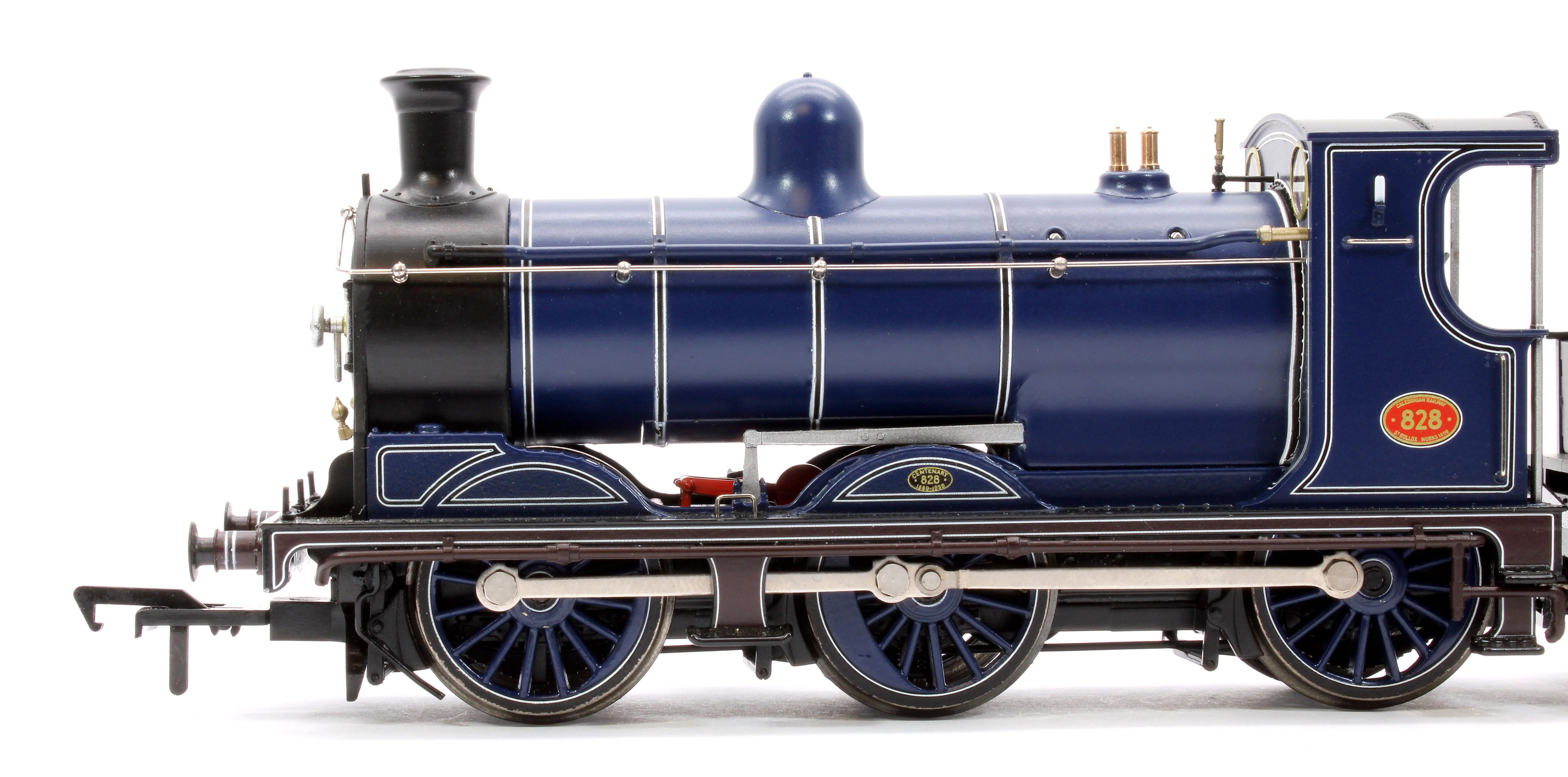 35-284ZSF Caledonian Railway Blue McIntosh 812 Class 0-6-0 Steam Locomotive No.828 (As Preserved) DCC Sound - Image 7