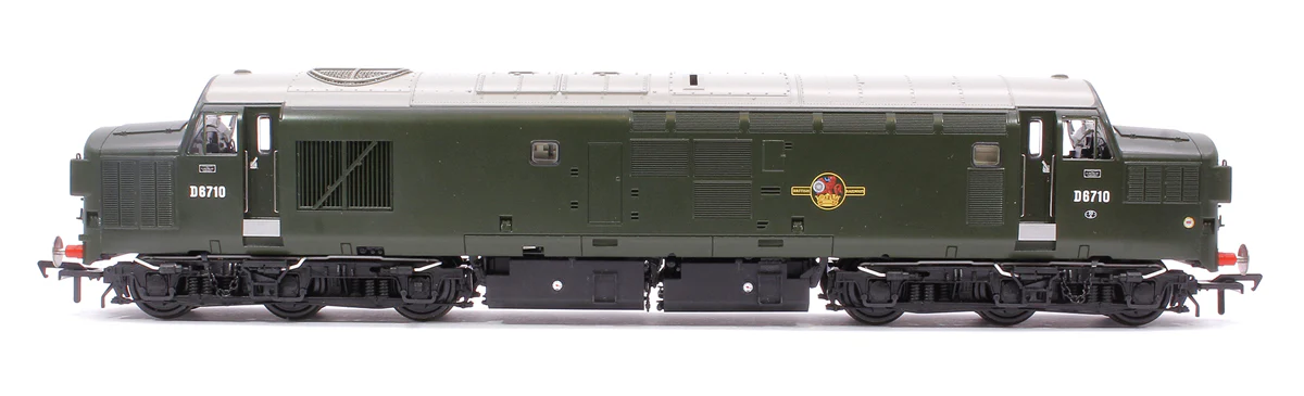 35-302SF Class 37/0 Split Headcode D6710 BR Green (Late Crest) Diesel Locomotive (DCC Sound) - Image 2