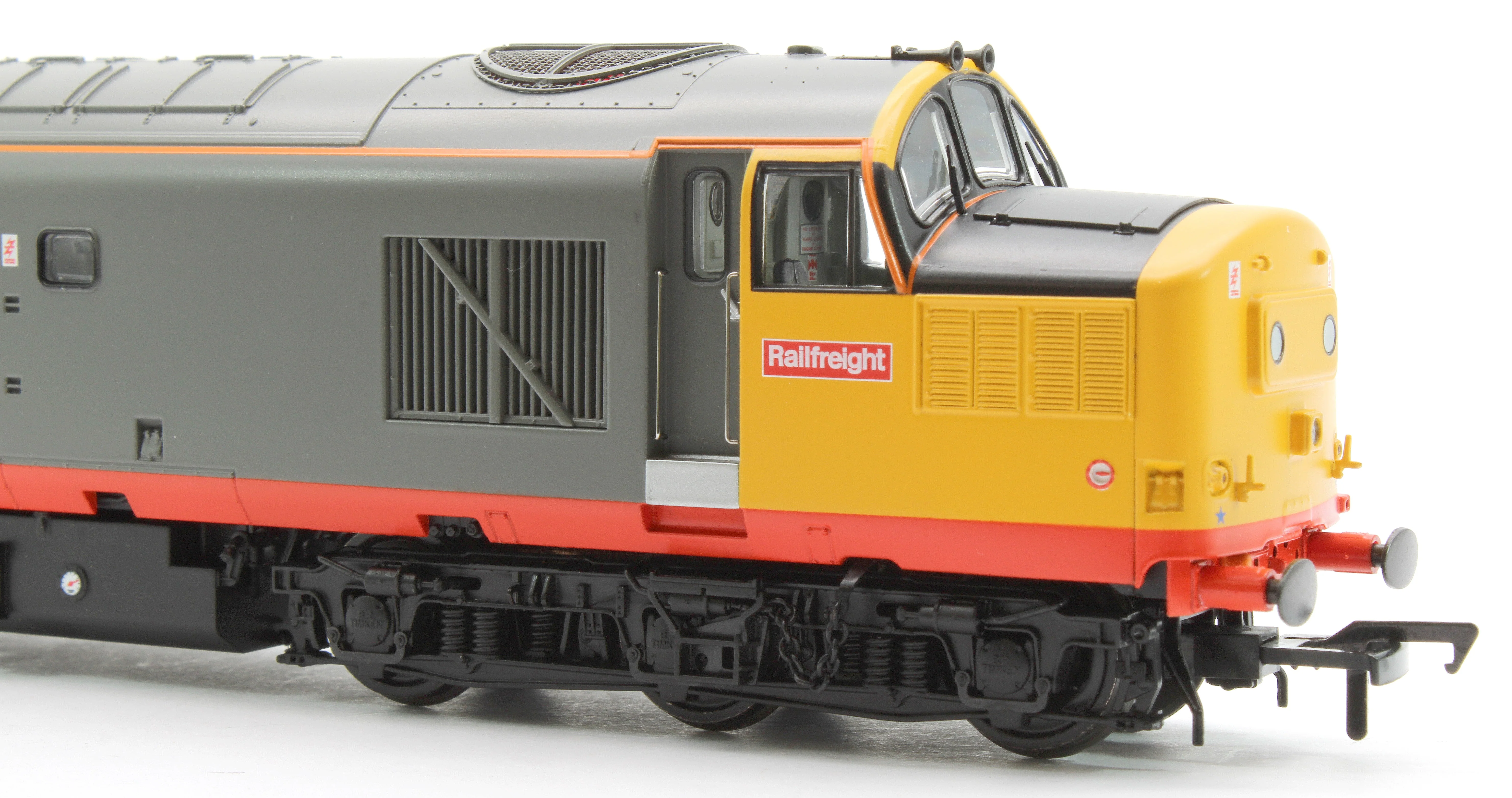 Pre-Owned 35-305 Class 37/0 Centre Headcode 37371 BR Railfeight (Red Stripe) Diesel Locomotive - Image 7