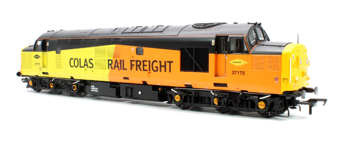 35-310SFX Class 37/0 Centre Headcode 37175 Colas Rail Diesel Locomotive (Deluxe DCC Sound) - Image 2
