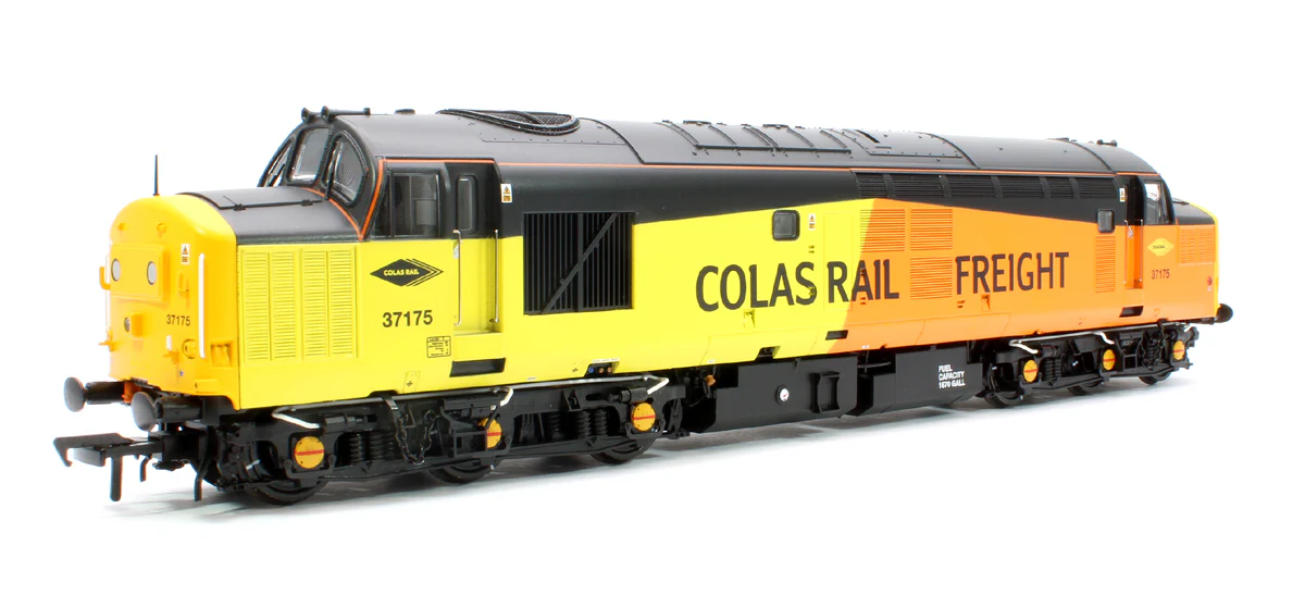 35-310SFX Class 37/0 Centre Headcode 37175 Colas Rail Diesel Locomotive (Deluxe DCC Sound) - Image 3