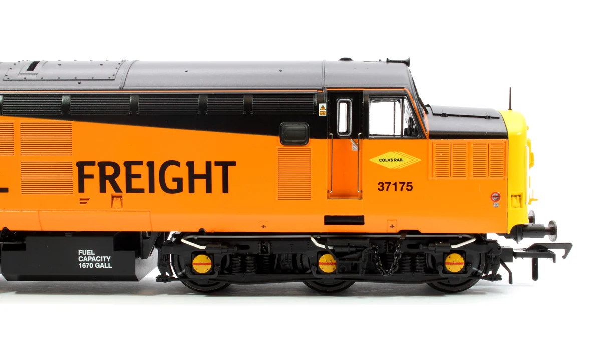 35-310SFX Class 37/0 Centre Headcode 37175 Colas Rail Diesel Locomotive (Deluxe DCC Sound) - Image 7