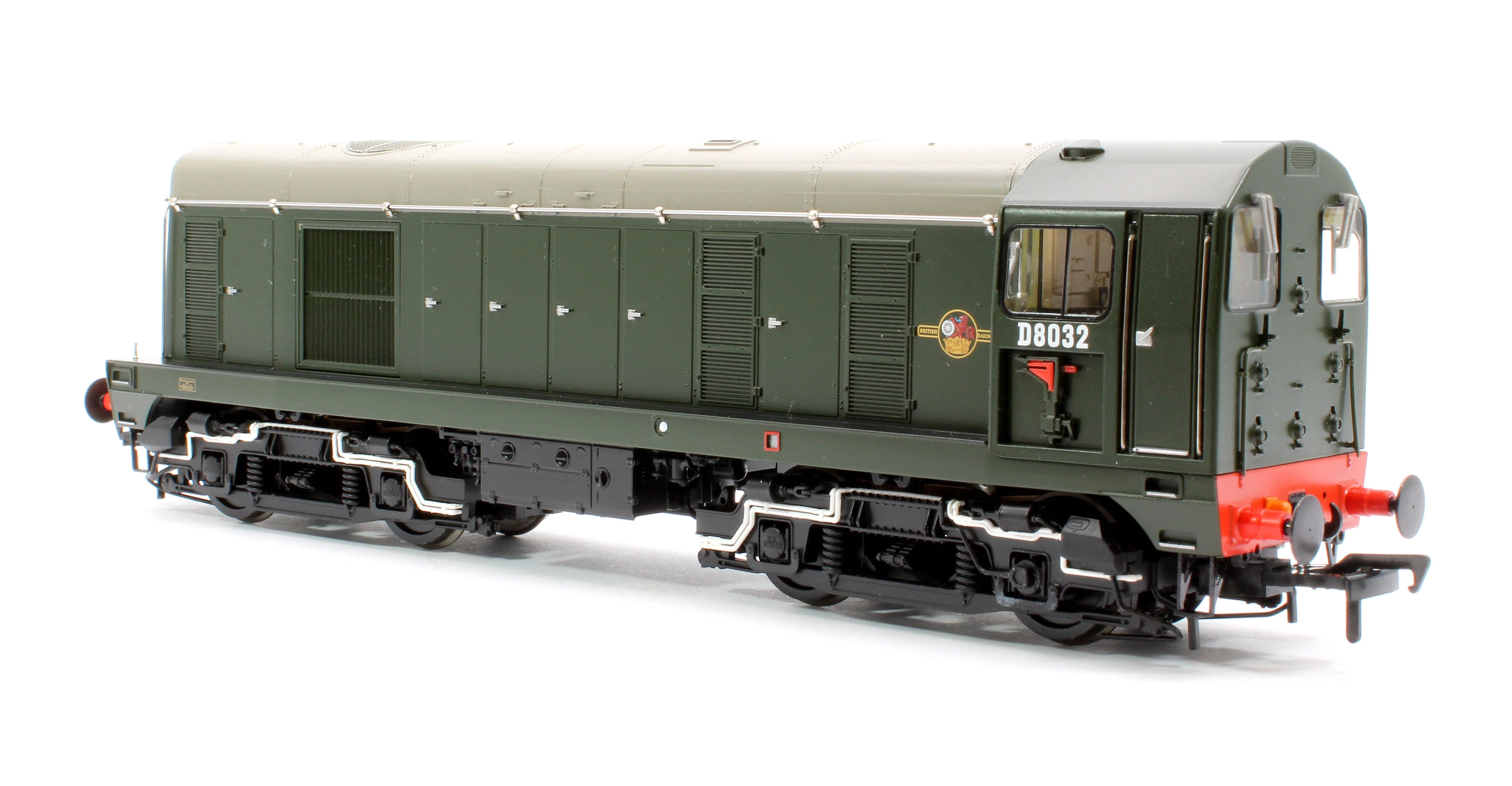 35-352 Class 20/0 Disc Headcode & Tablet Catcher D8032 BR Green (Late Crest) Diesel Locomotive - Image 2