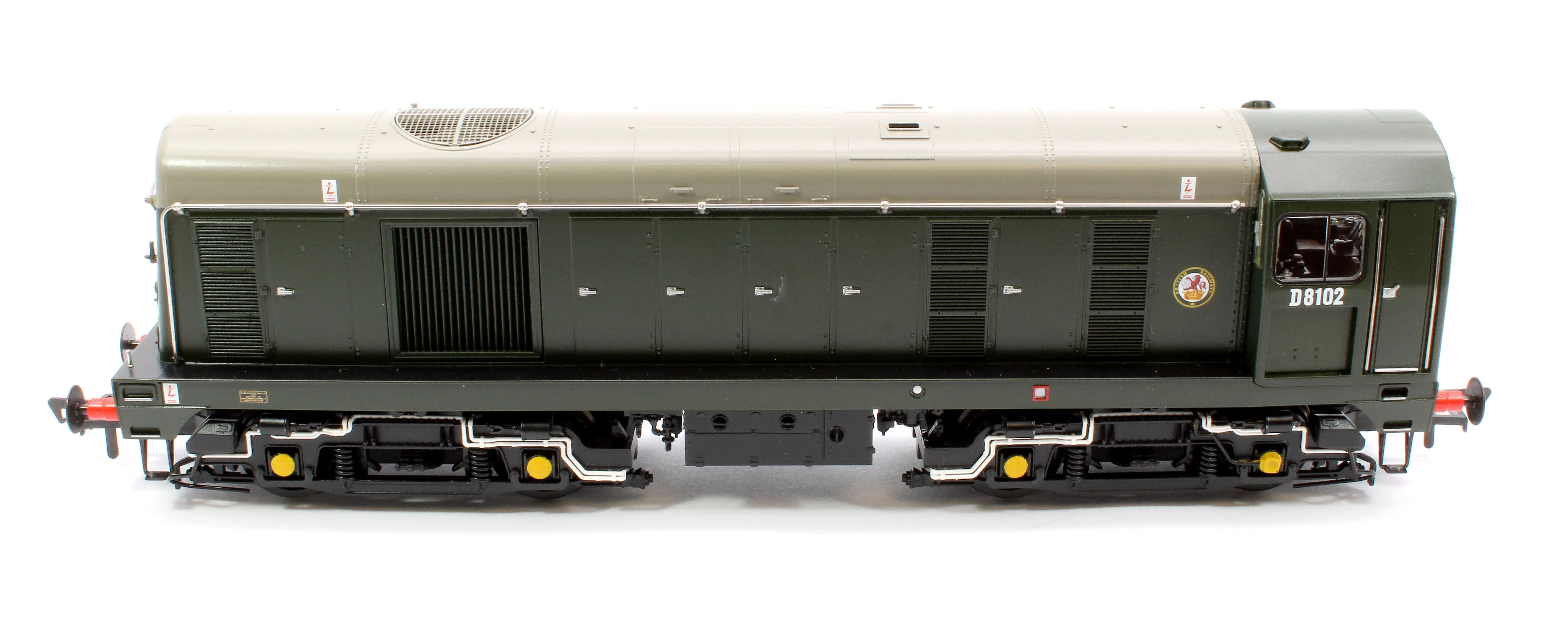 35-352A Pre-Owned Class 20/0 Disc Headcode & Tablet Catcher D8102 BR Green (Roundel) Diesel Locomotive - Image 10