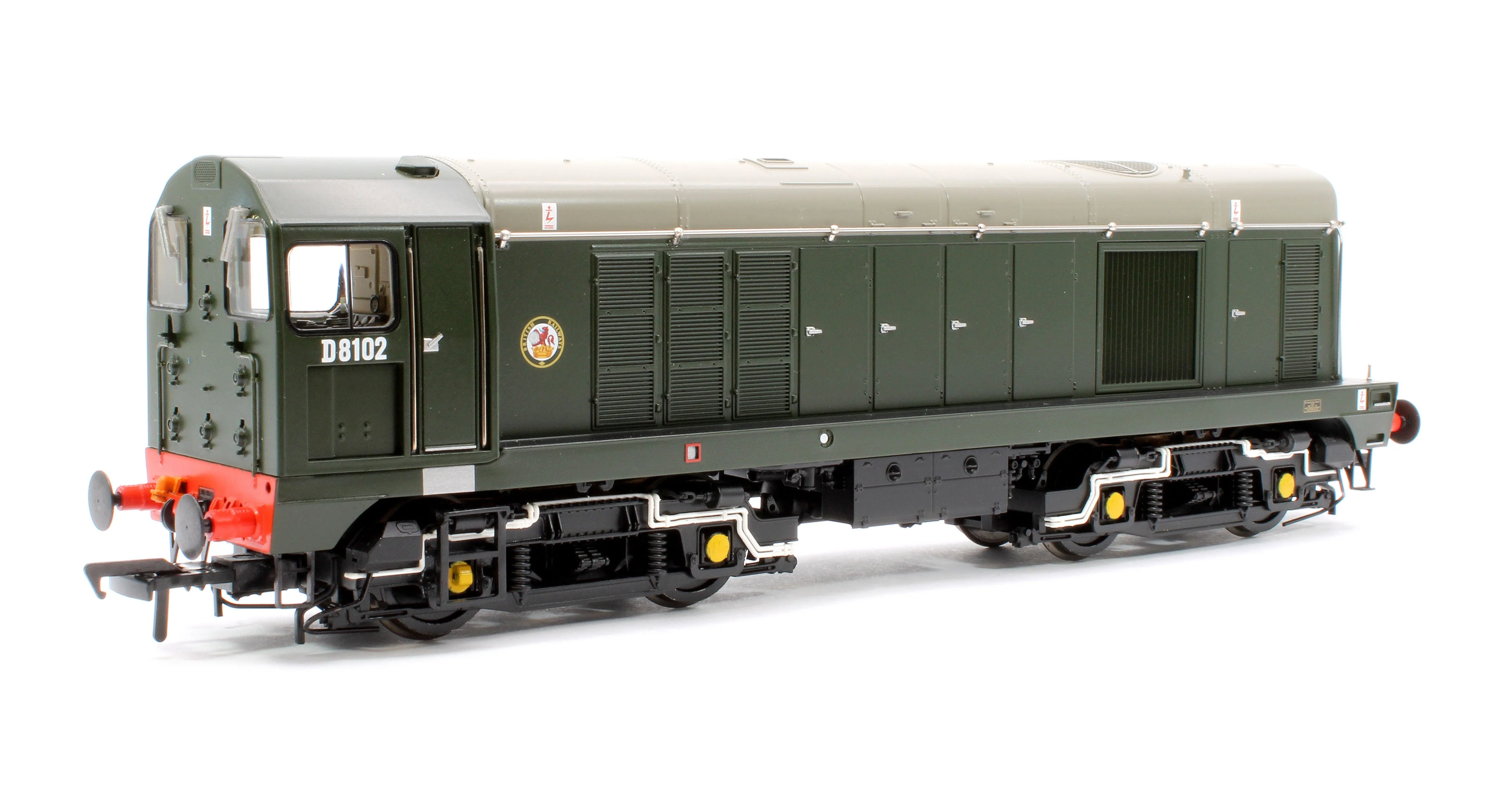35-352A Pre-Owned Class 20/0 Disc Headcode & Tablet Catcher D8102 BR Green (Roundel) Diesel Locomotive - Image 3