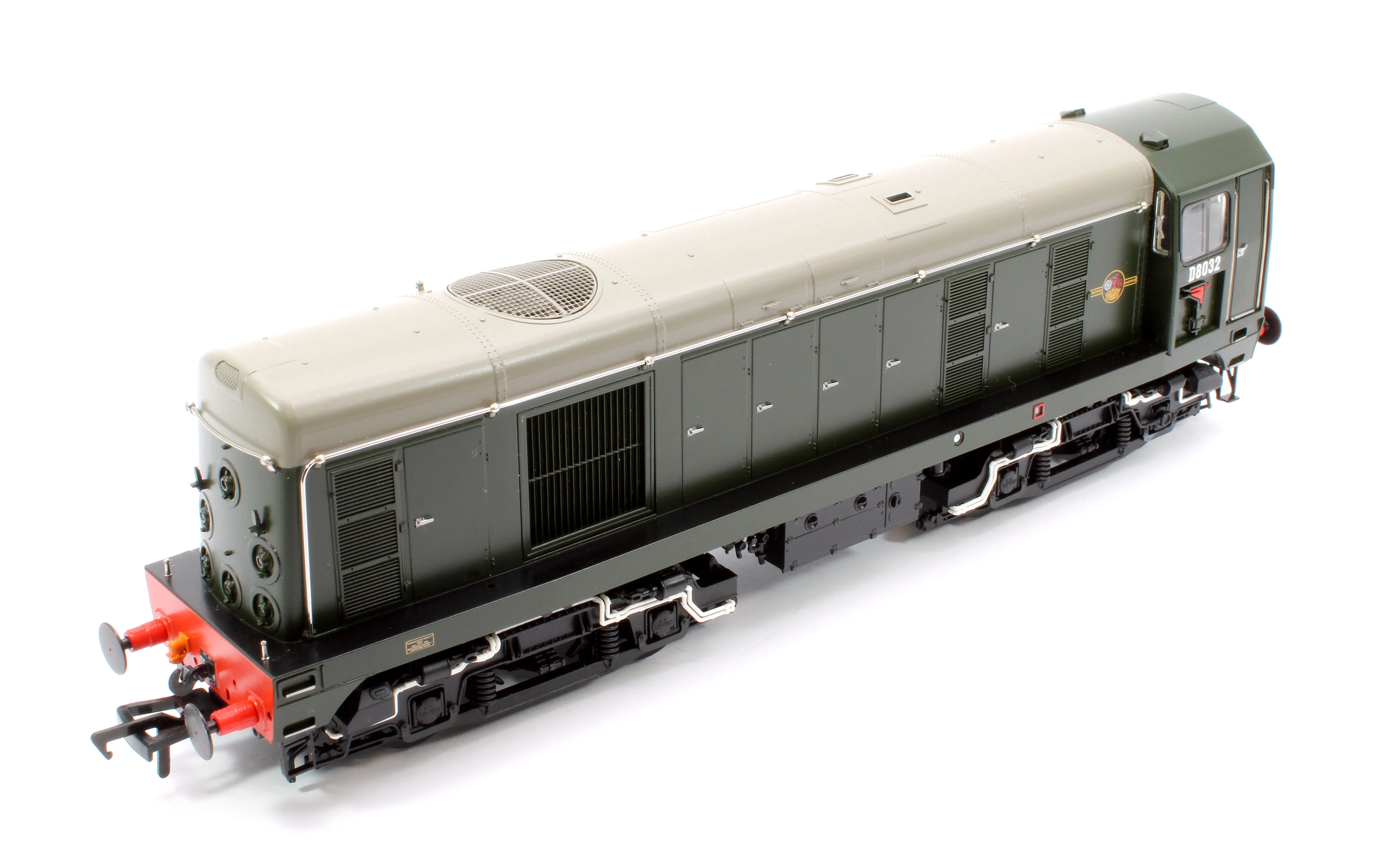 35-352SF Class 20/0 Disc Headcode & Tablet Catcher D8032 BR Green (Late Crest) Diesel Locomotive - Sound Fitted - Image 11