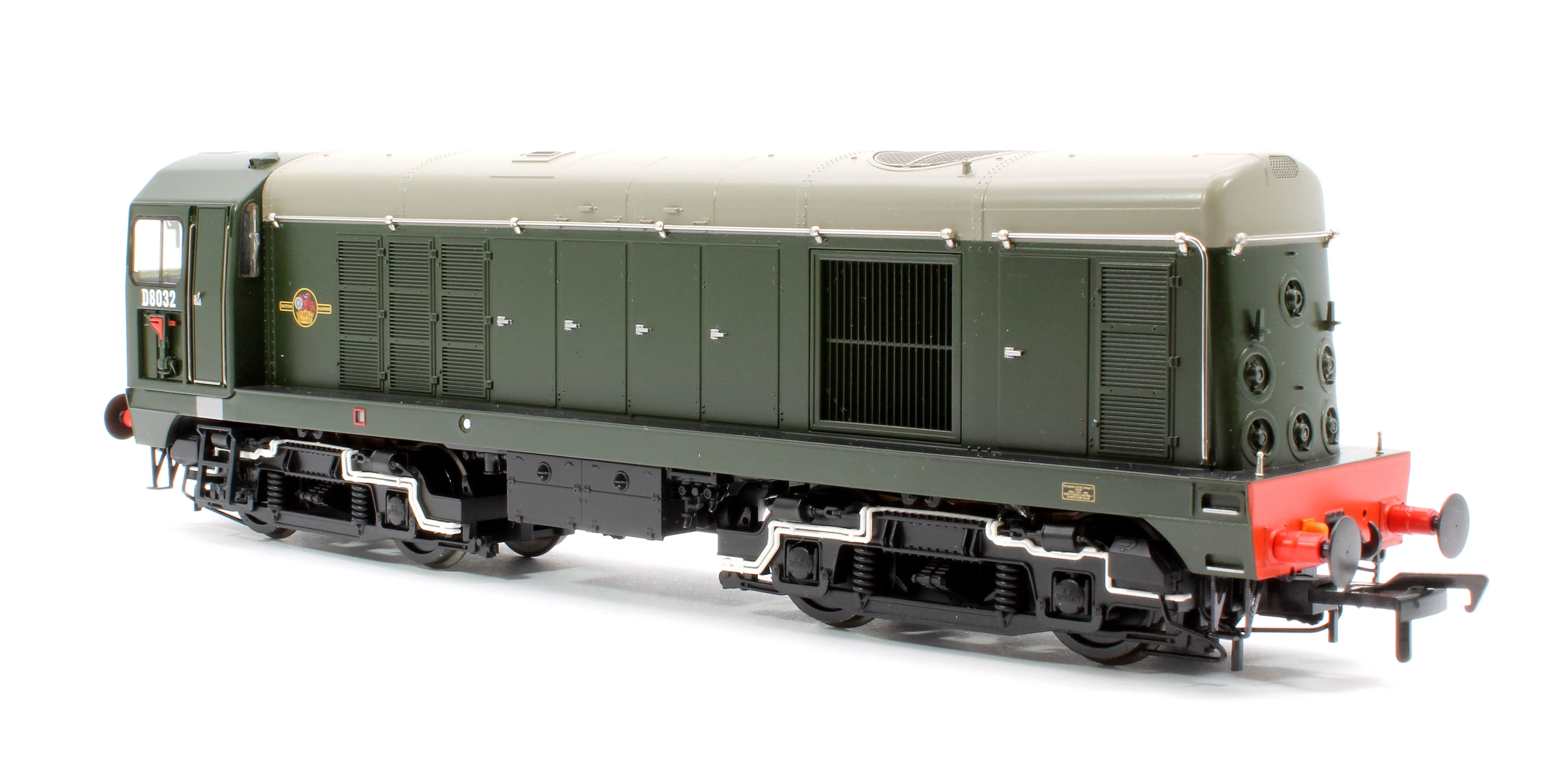 35-352SF Class 20/0 Disc Headcode & Tablet Catcher D8032 BR Green (Late Crest) Diesel Locomotive - Sound Fitted - Image 4