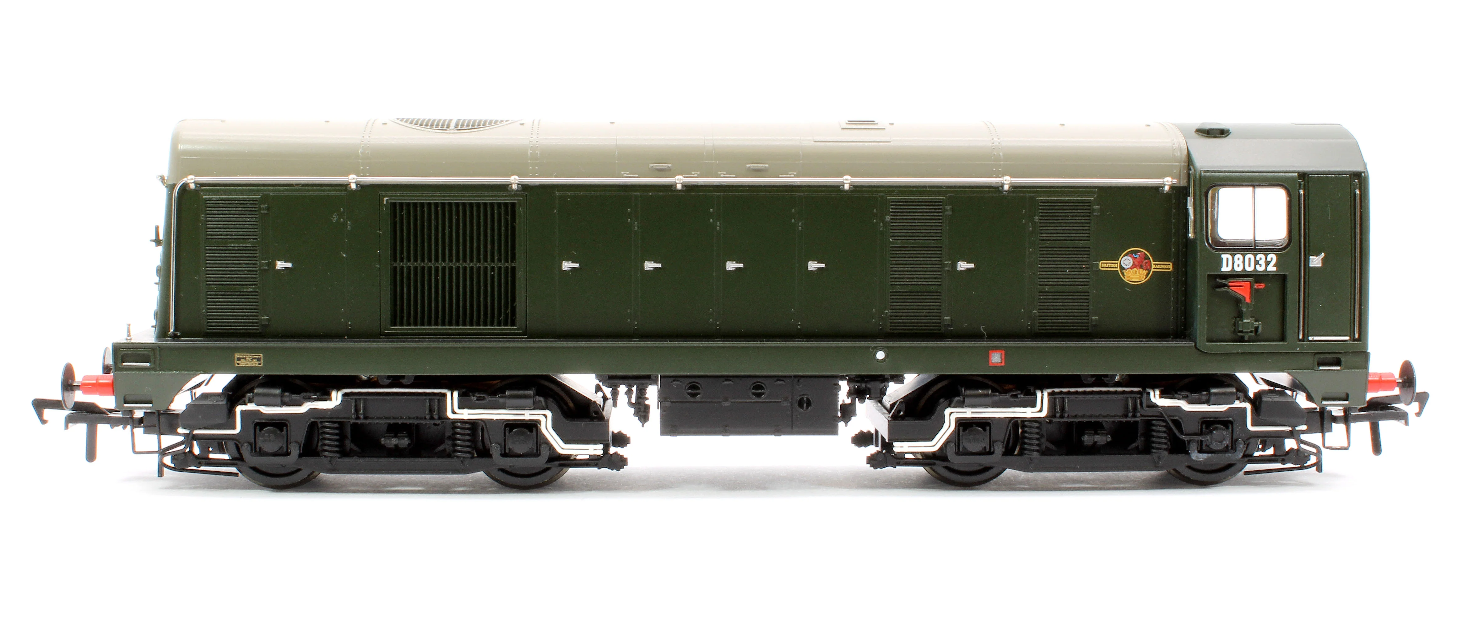 35-352SF Class 20/0 Disc Headcode & Tablet Catcher D8032 BR Green (Late Crest) Diesel Locomotive - Sound Fitted - Image 5