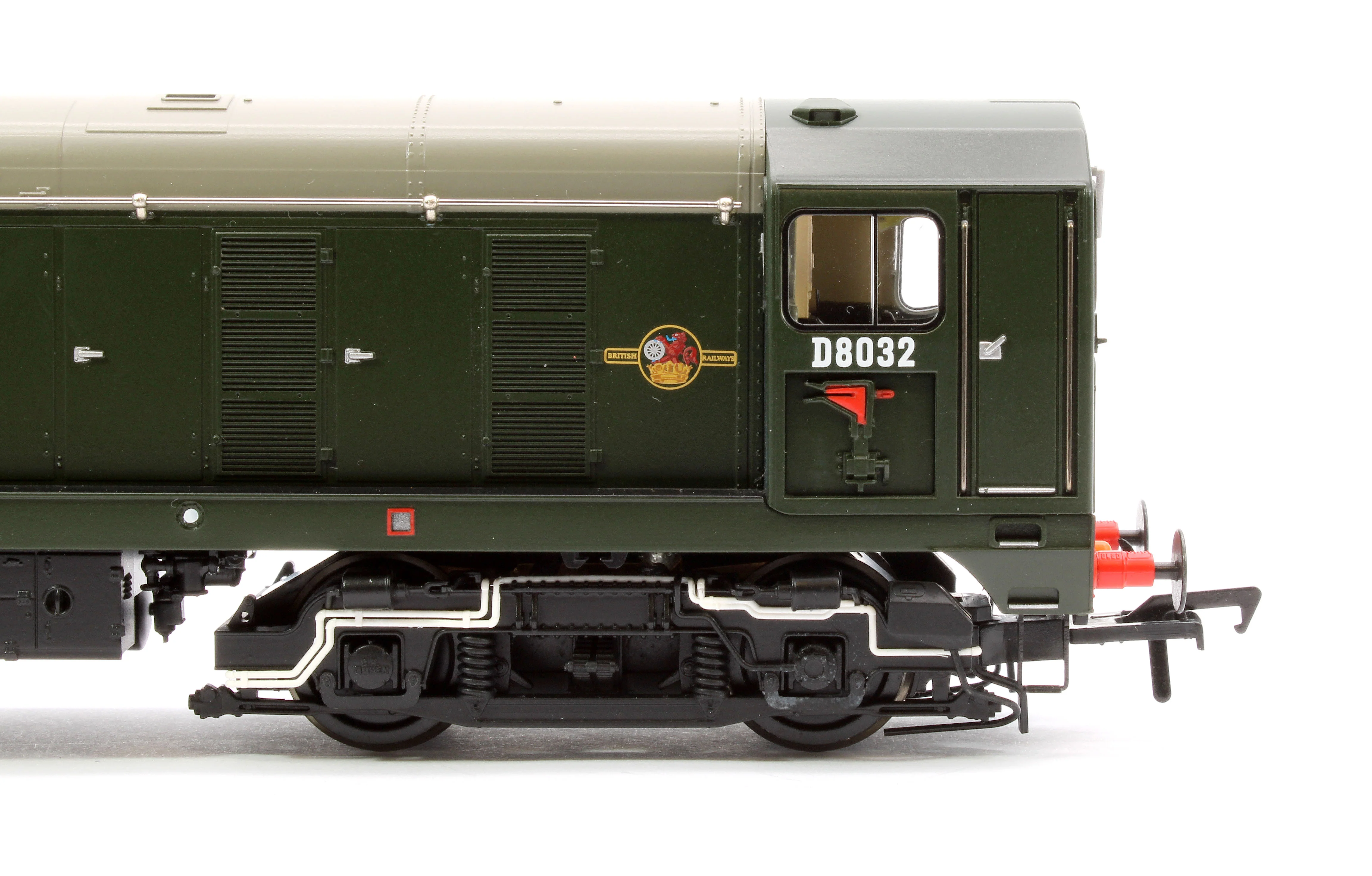 35-352SF Class 20/0 Disc Headcode & Tablet Catcher D8032 BR Green (Late Crest) Diesel Locomotive - Sound Fitted - Image 7