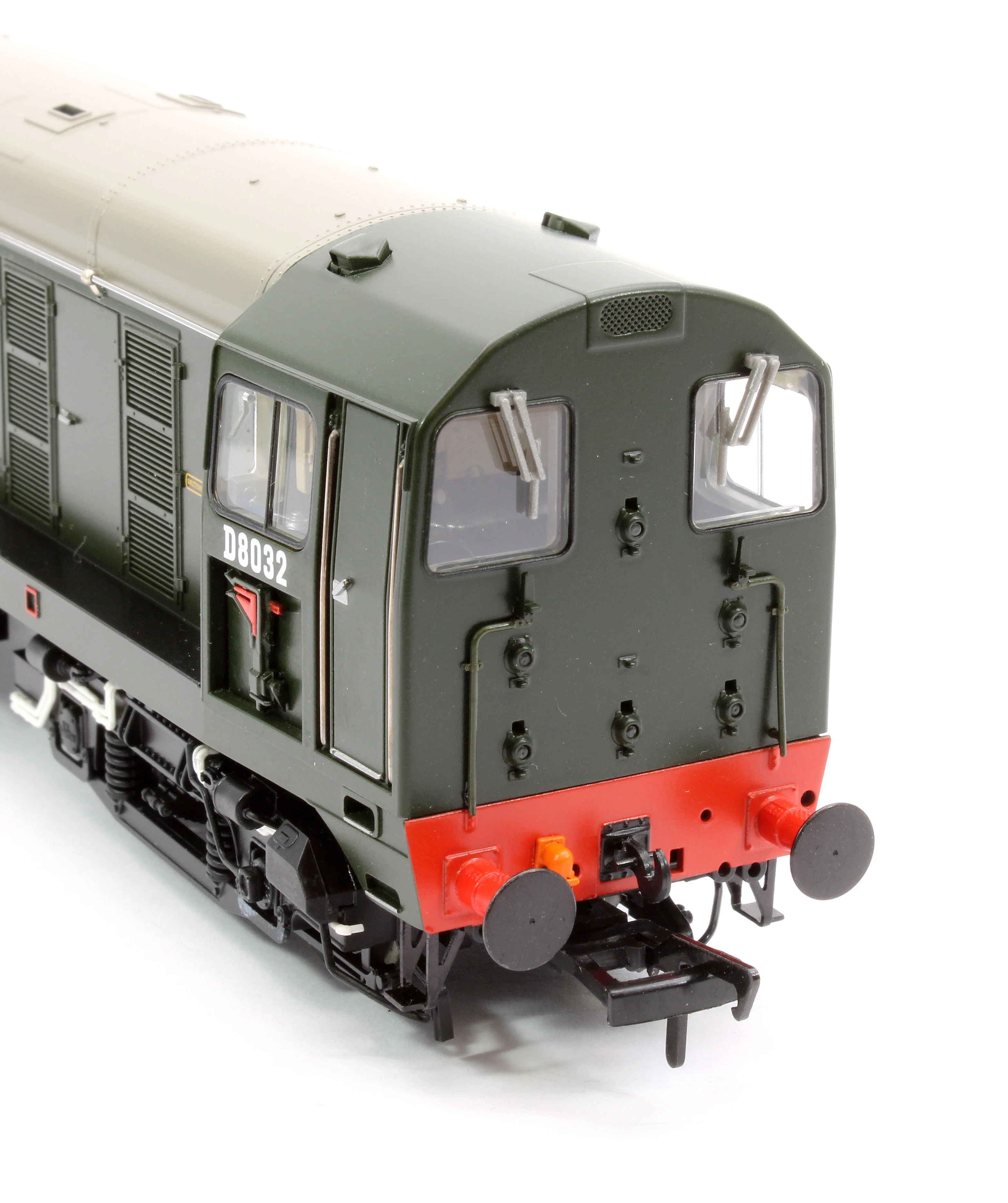 35-352SF Class 20/0 Disc Headcode & Tablet Catcher D8032 BR Green (Late Crest) Diesel Locomotive - Sound Fitted - Image 9