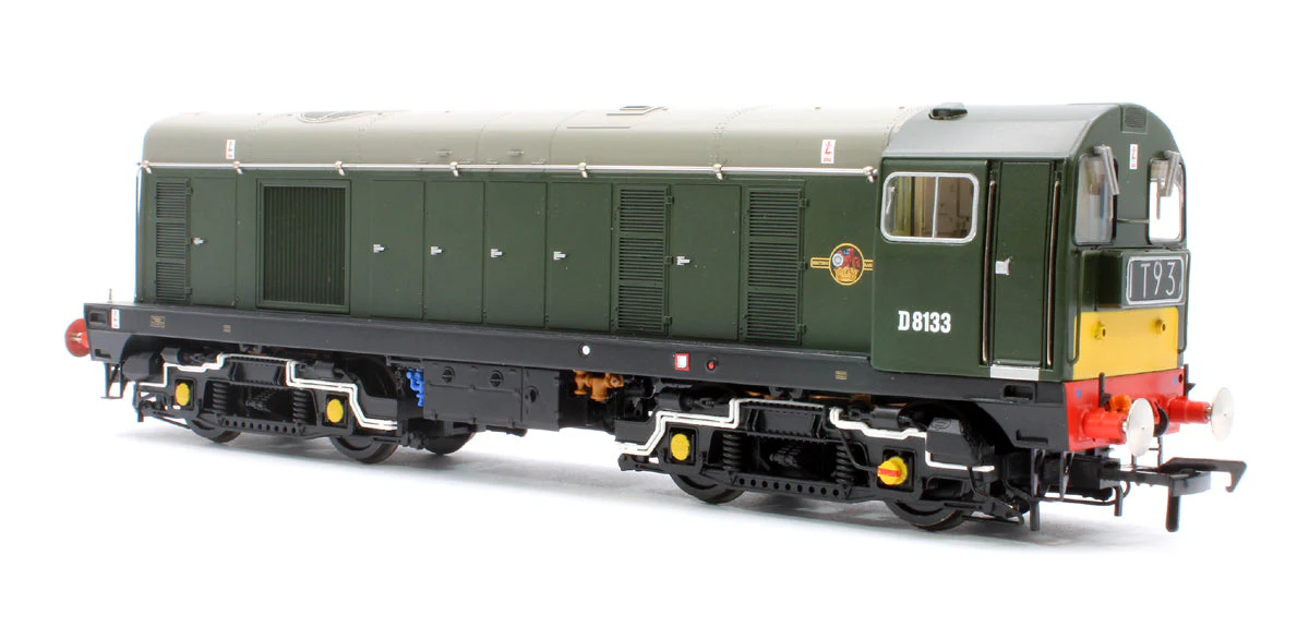 Pre-Owned 35-353 Class 20/0 Headcode Box D8133 BR Green (Small Yellow Panels) Diesel Locomotive - DCC Sound - Image 2