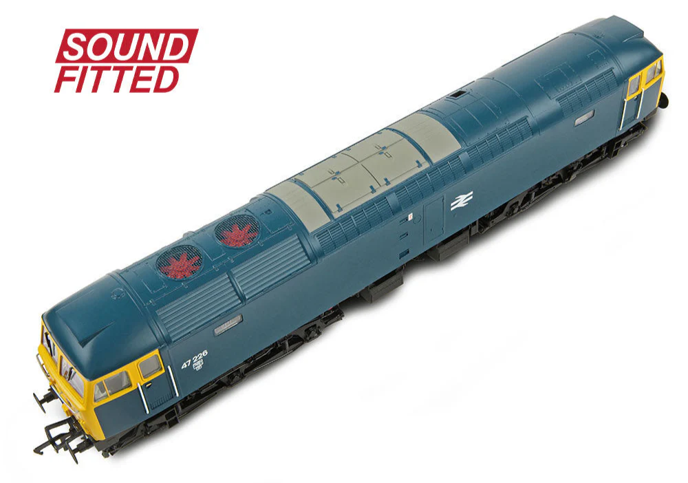 35-411ASF Class 47/0 47226 BR Blue Diesel Locomotive - DCC Sound - Image 5