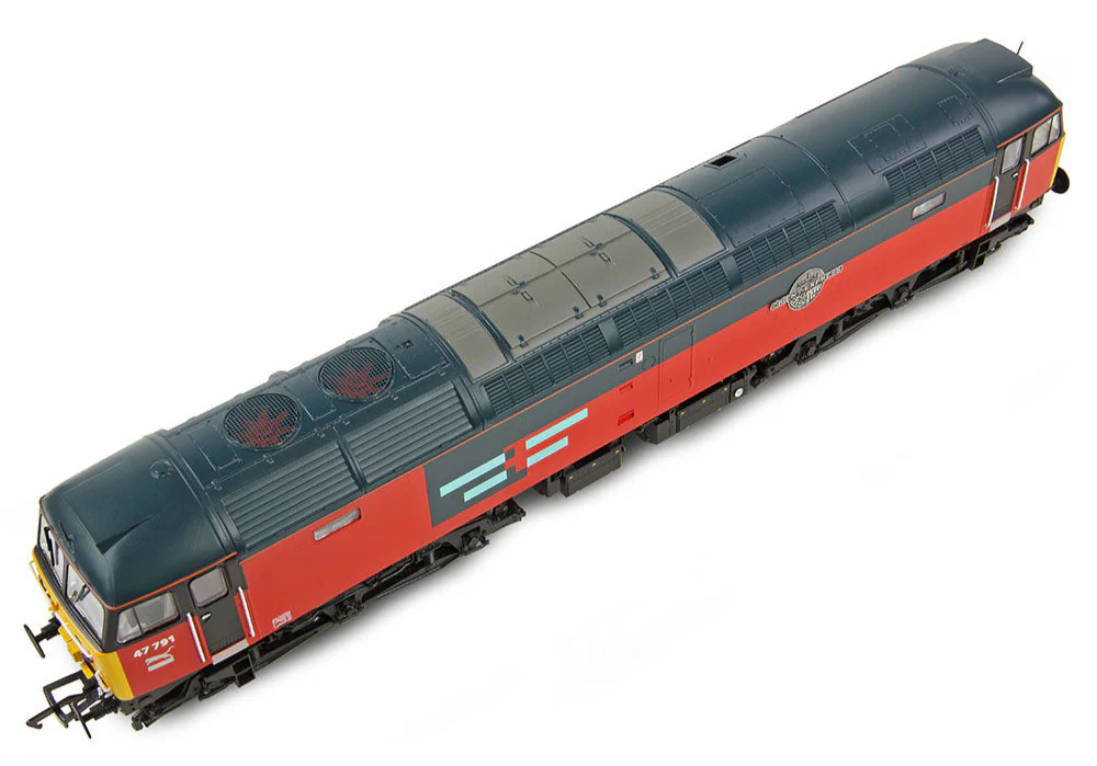 35-429 Class 47/7 47791 'Venice Simplon Orient Express' Rail Express Systems Diesel Locomotive - Image 5