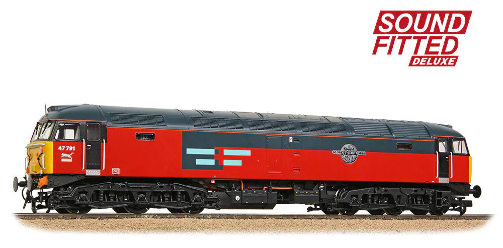 35-429SFX Class 47/7 47791 'Venice Simplon Orient Express' Rail Express Systems Diesel Locomotive - DCC Sound Deluxe