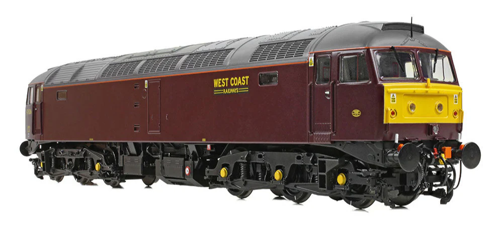 35-431 Class 47/4 47826 WCRC Maroon Diesel Locomotive - Image 4