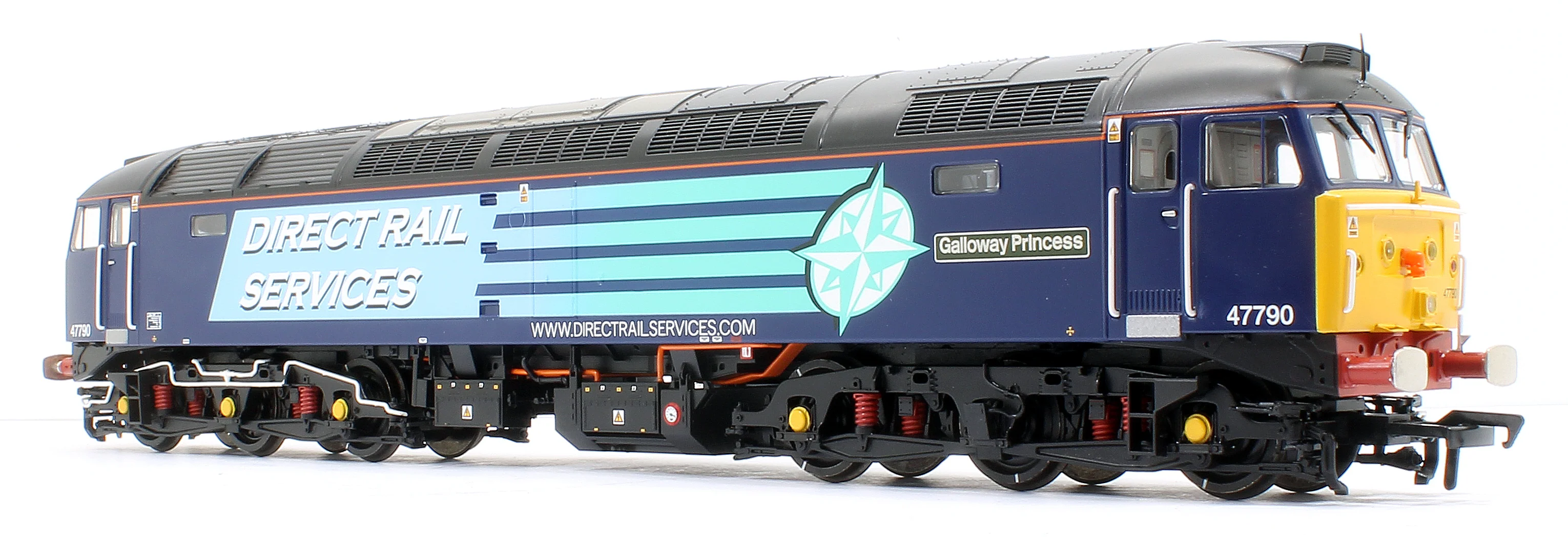 35-432 Class 47/7 47790 'Galloway Princess' DRS Compass (Original) Diesel Locomotive - Image 4