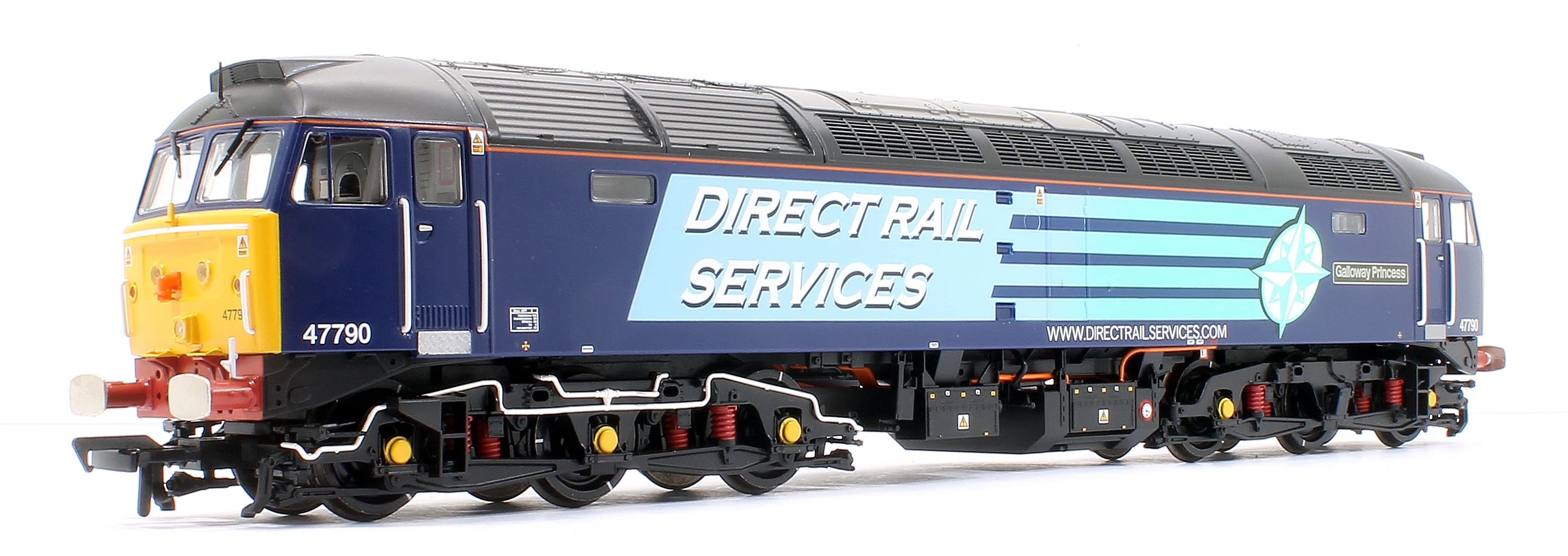35-432 Class 47/7 47790 'Galloway Princess' DRS Compass (Original) Diesel Locomotive - Image 6