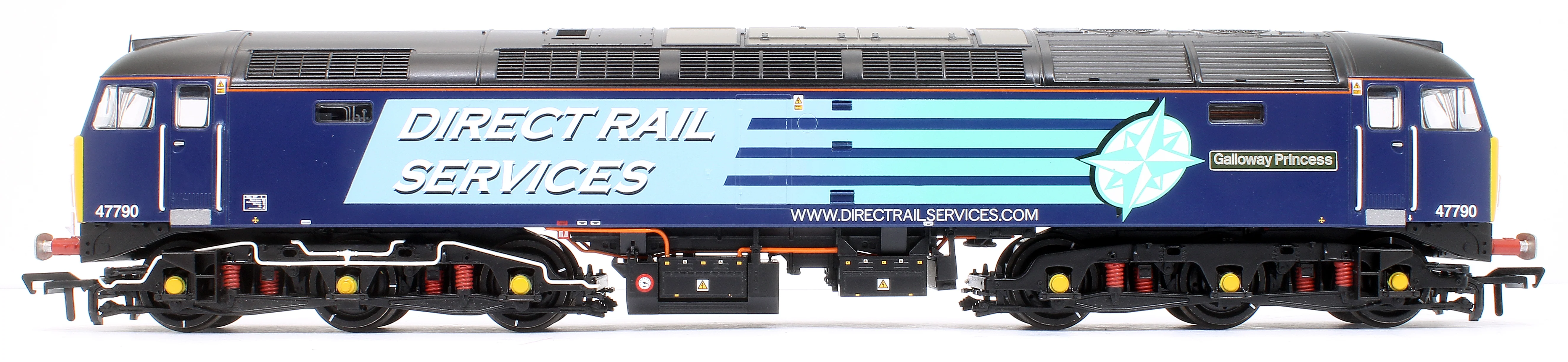 35-432 Class 47/7 47790 'Galloway Princess' DRS Compass (Original) Diesel Locomotive - Image 7