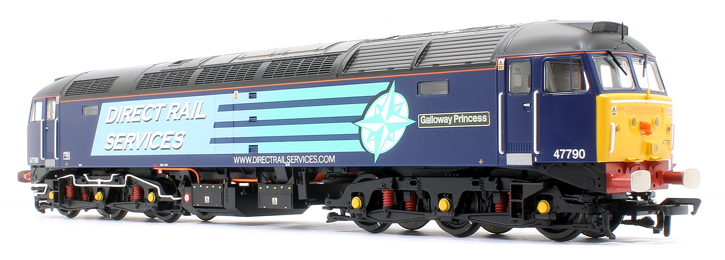 35-432 Class 47/7 47790 'Galloway Princess' DRS Compass (Original) Diesel Locomotive - Image 8