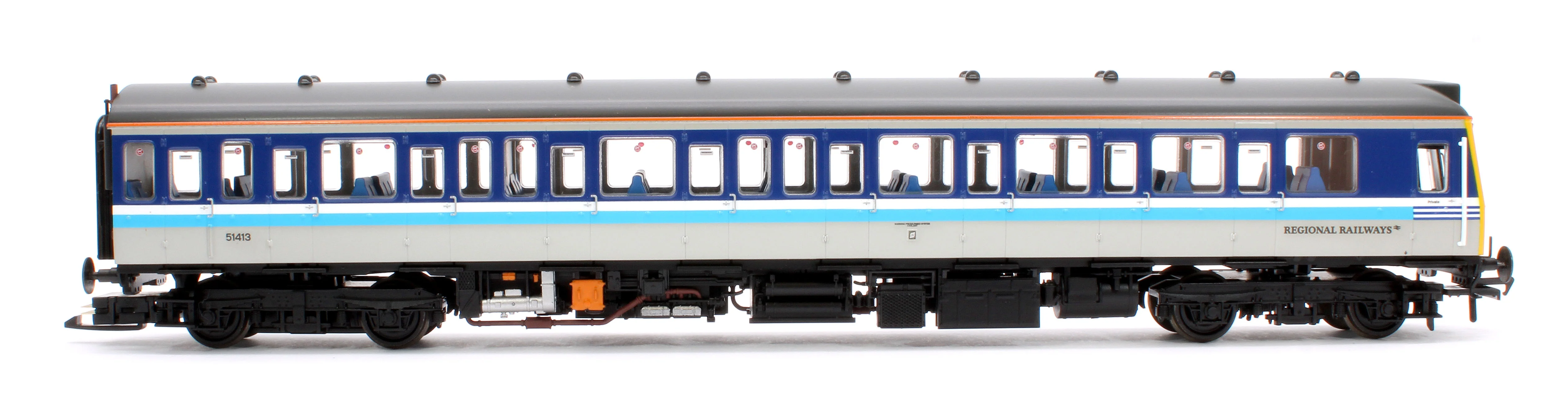 35-505SF Class 117 3-Car DMU 117308 BR Regional Railways - DCC Sound - Image 10