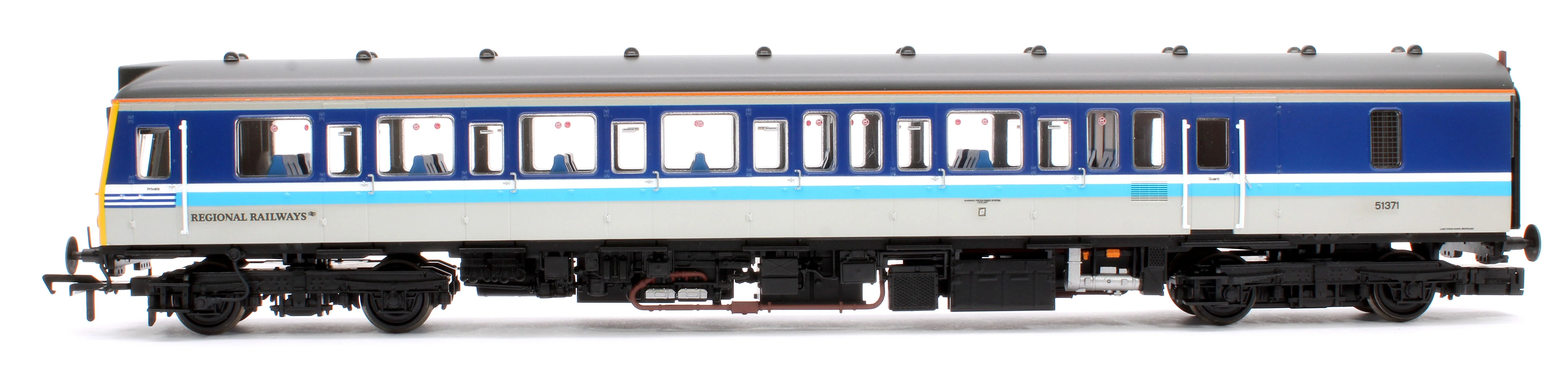 35-505SF Class 117 3-Car DMU 117308 BR Regional Railways - DCC Sound - Image 4