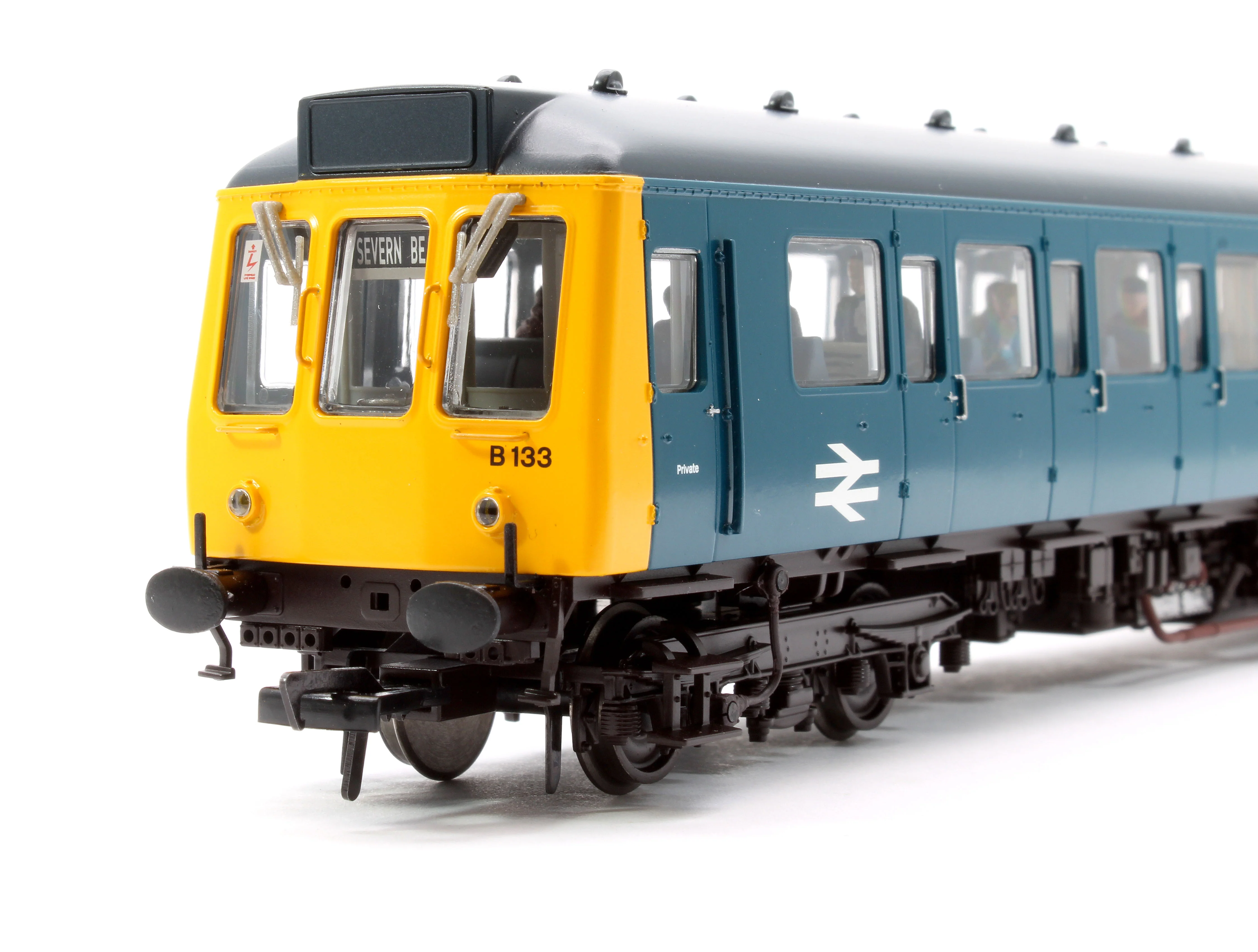 35-529PF Class 121 Single-Car DMU W55033 BR Blue - Fitted Passengers - Image 6