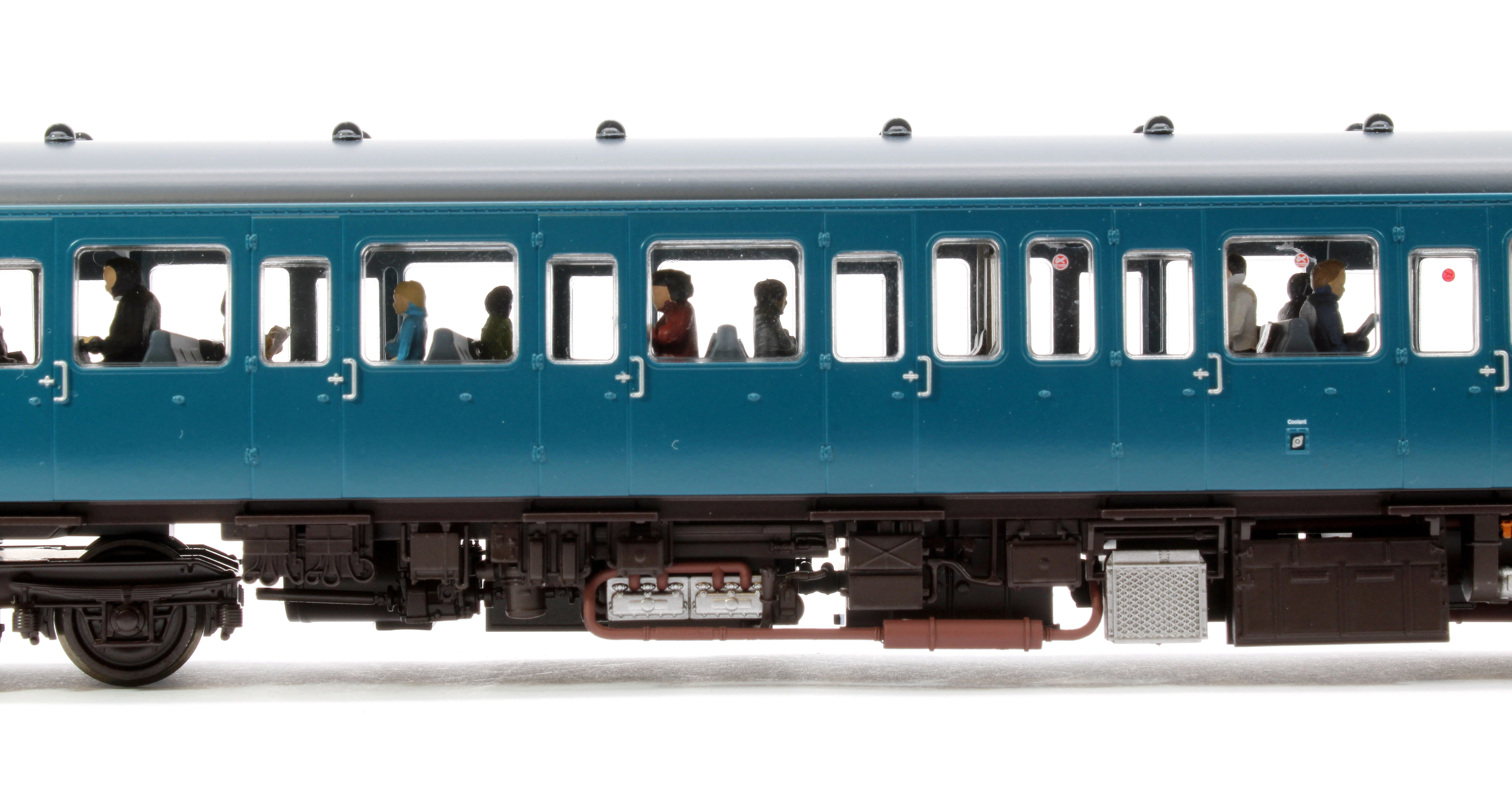 35-529PF Class 121 Single-Car DMU W55033 BR Blue - Fitted Passengers - Image 8