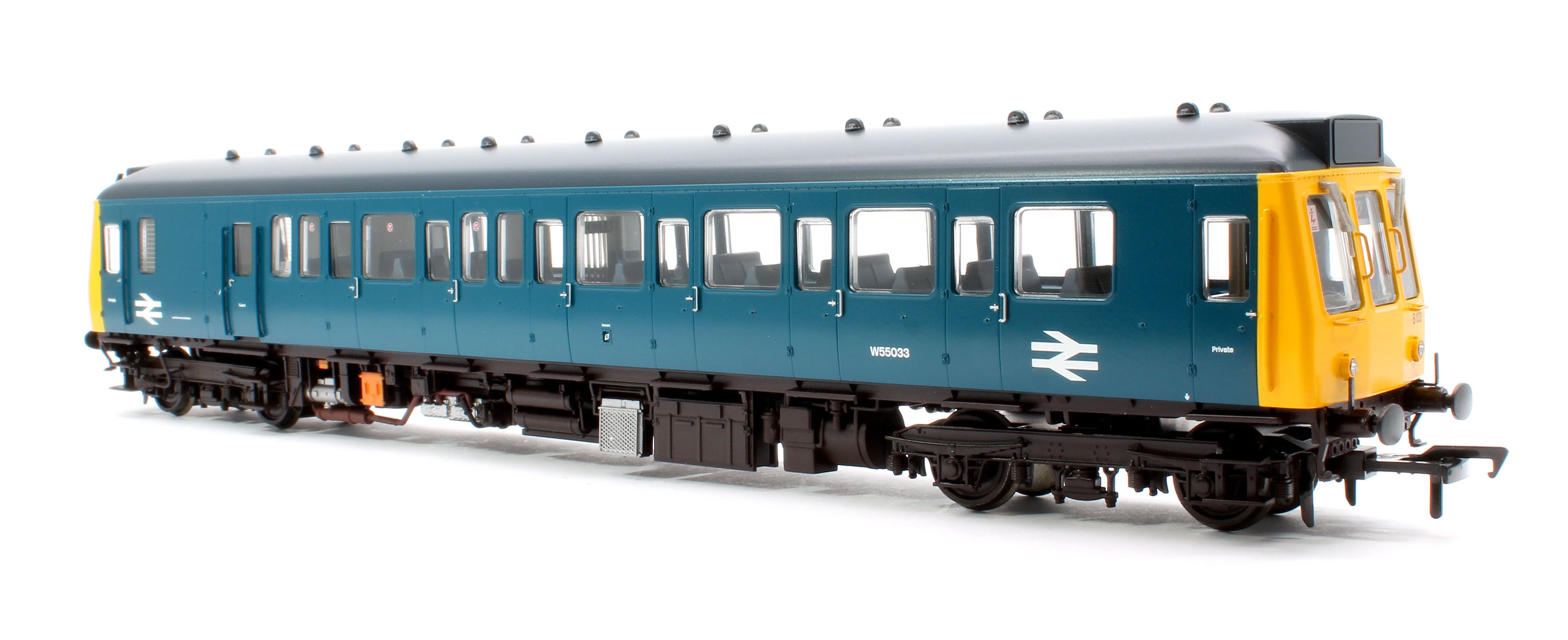 35-529SF Class 121 Single-Car DMU W55033 BR Blue - DCC Sound - Image 4