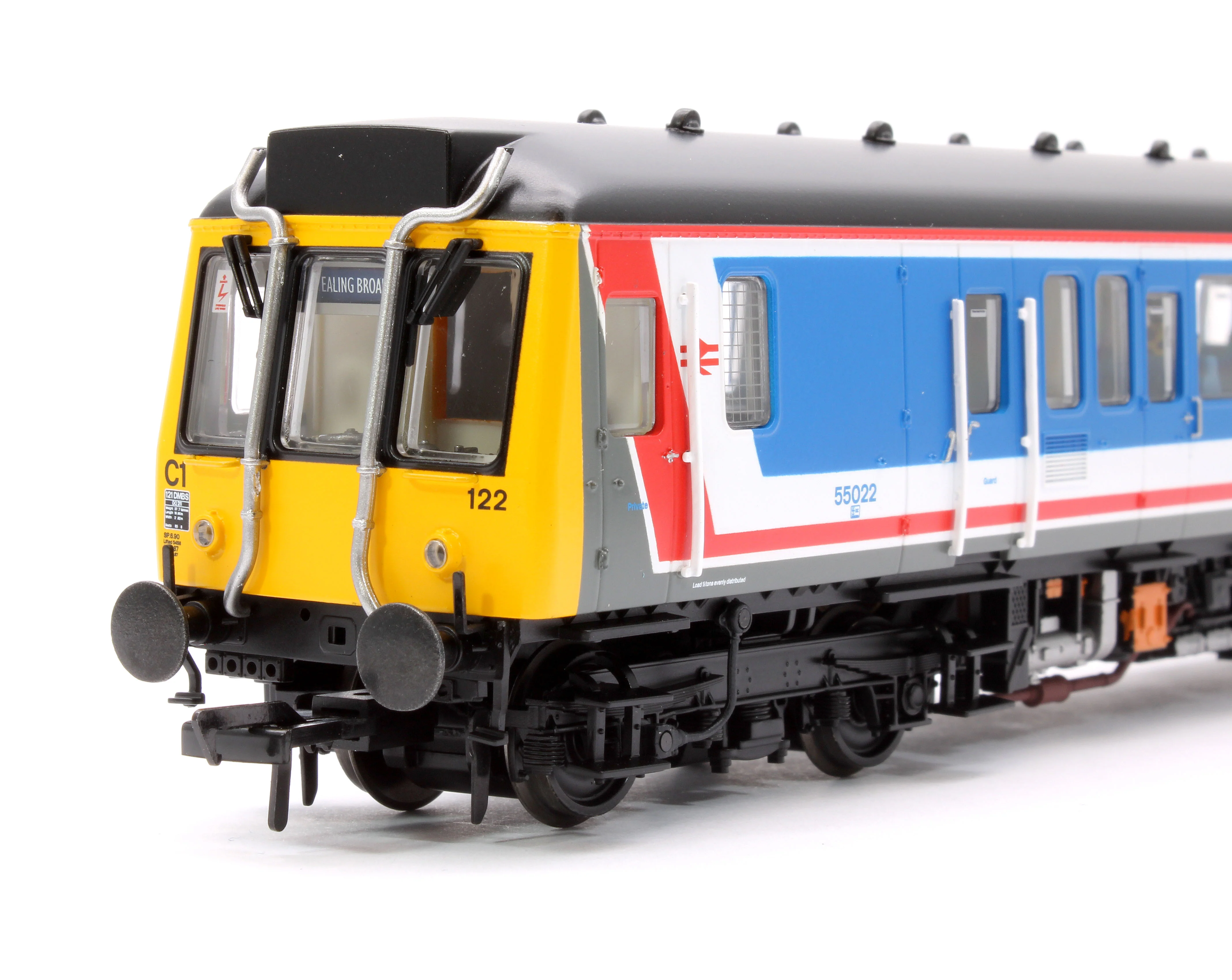 35-530PF Class 121 Single-Car DMU 55022 BR Network SouthEast (Original) - Fitted Passengers - Image 5
