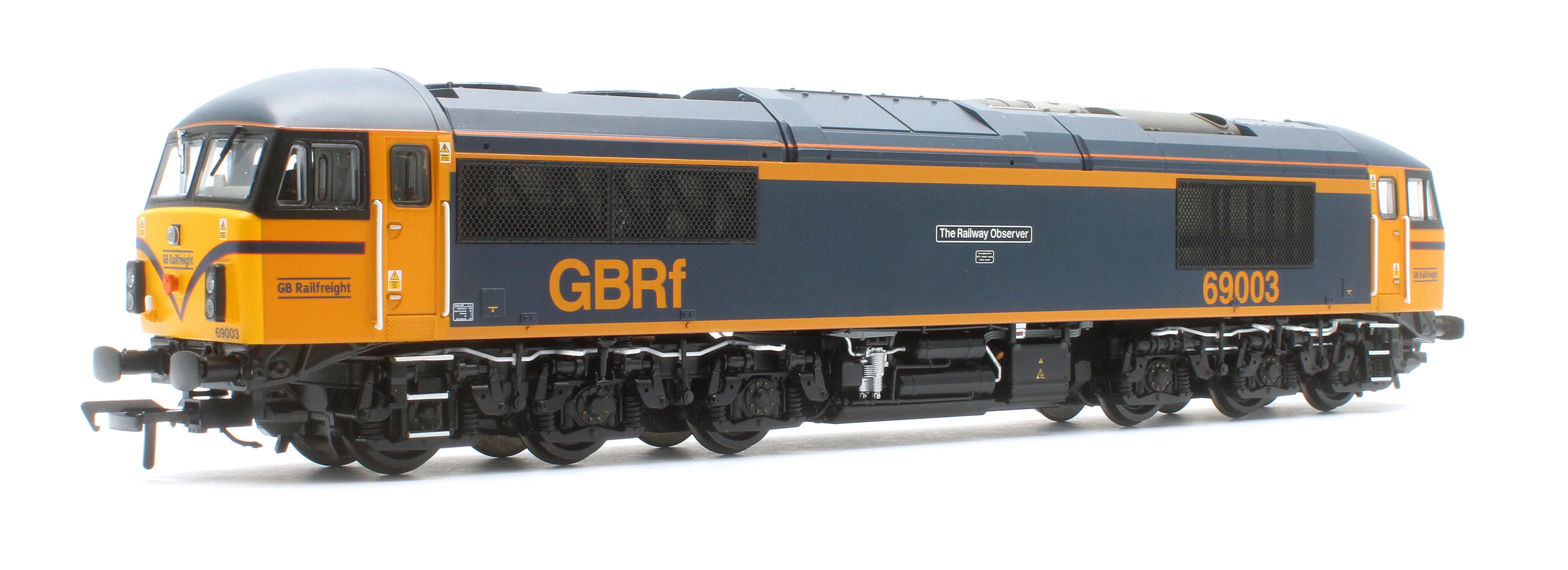 35-778SFX Class 69 69003 'The Railway Observer' GBRf Diesel Locomotive - DCC Sound Deluxe - Image 3