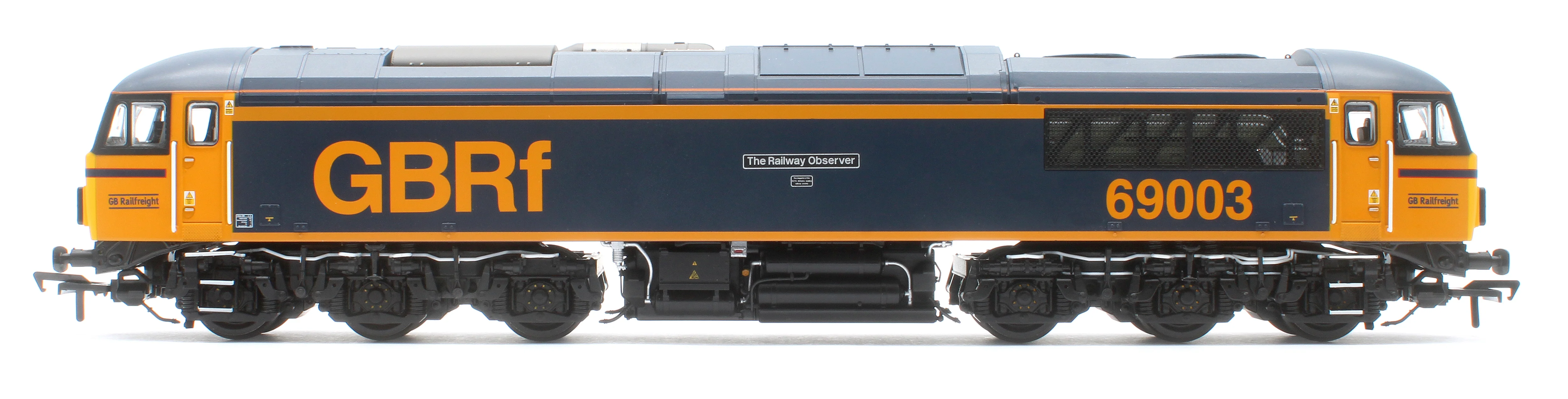 35-778SFX Class 69 69003 'The Railway Observer' GBRf Diesel Locomotive - DCC Sound Deluxe - Image 6