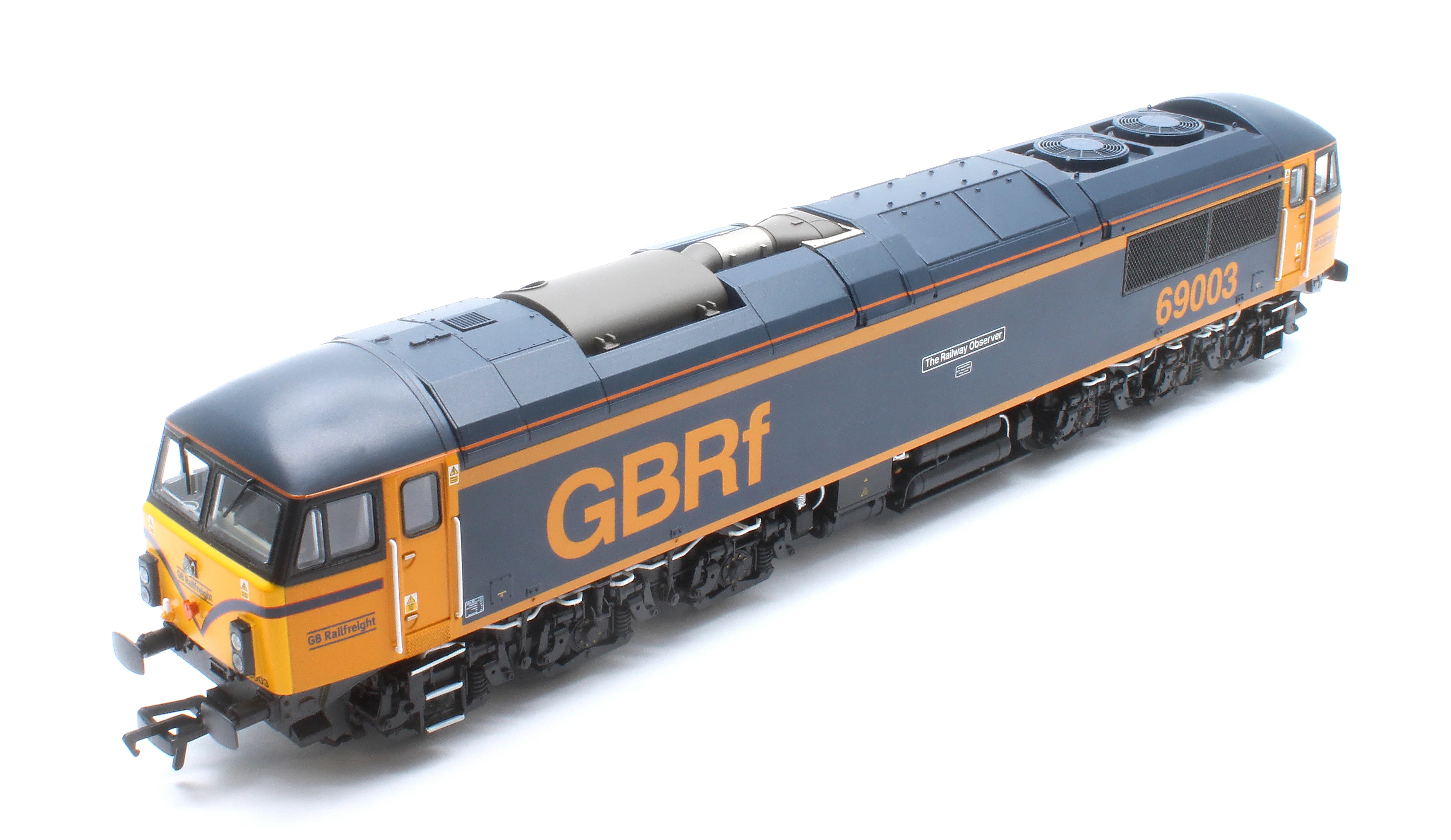 35-778SFX Class 69 69003 'The Railway Observer' GBRf Diesel Locomotive - DCC Sound Deluxe - Image 8