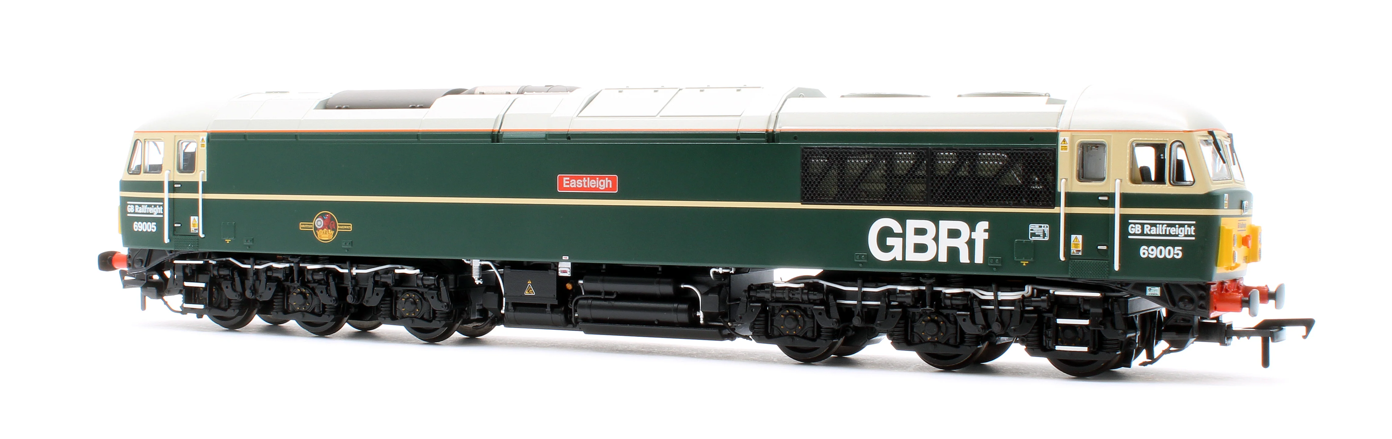 35-780 Class 69 69005 'Eastleigh' BR Green (Late Crest) (GBRf) Diesel Locomotive - Image 4