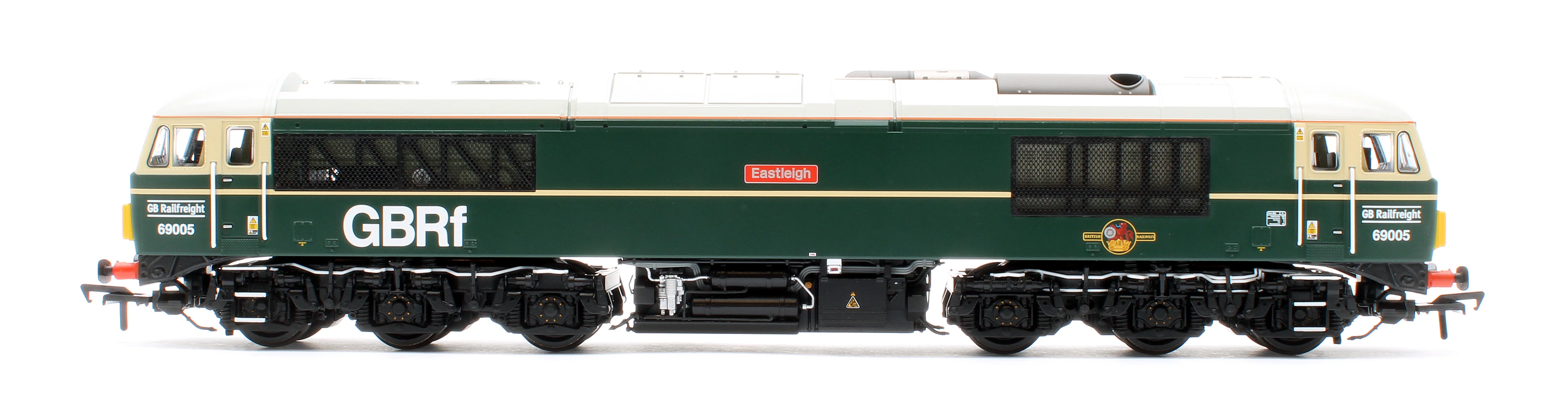 35-780SFX Class 69 69005 'Eastleigh' BR Green (Late Crest) (GBRf) Diesel Locomotive - DCC Sound Deluxe - Image 6