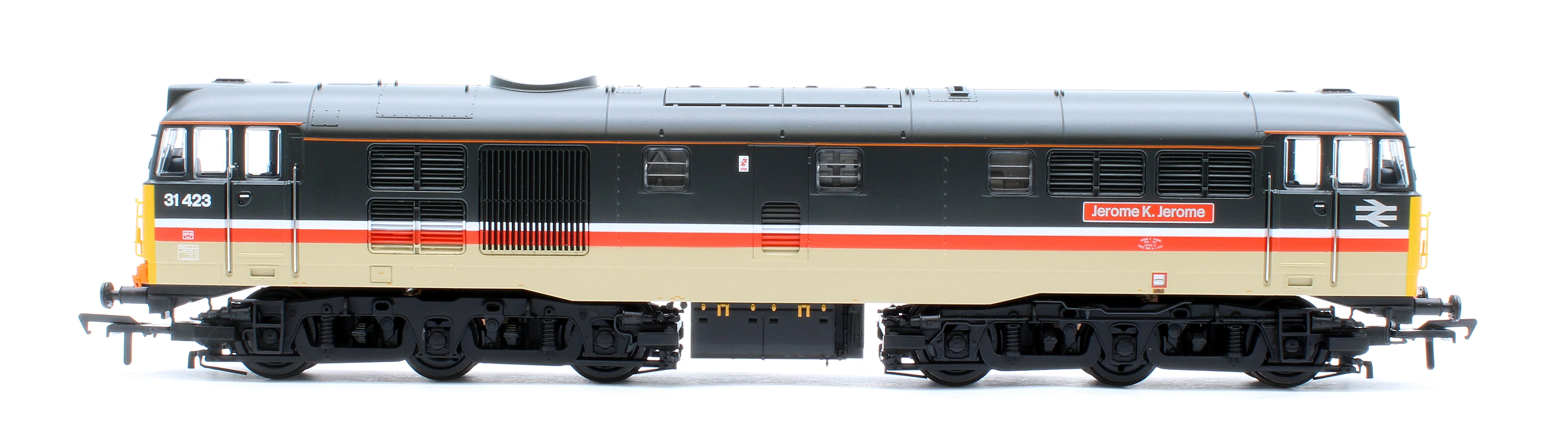 35-827SF Class 31/4 Refurbished 31423 'Jerome K. Jerome' BR InterCity (Mainline) Diesel Locomotive - DCC Sound - Image 5