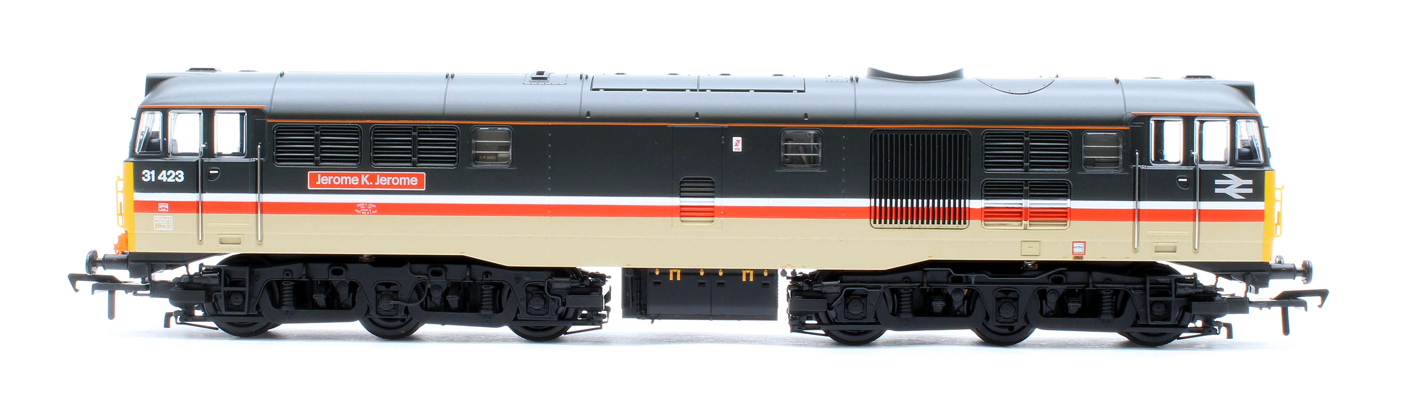 35-827SF Class 31/4 Refurbished 31423 'Jerome K. Jerome' BR InterCity (Mainline) Diesel Locomotive - DCC Sound - Image 6