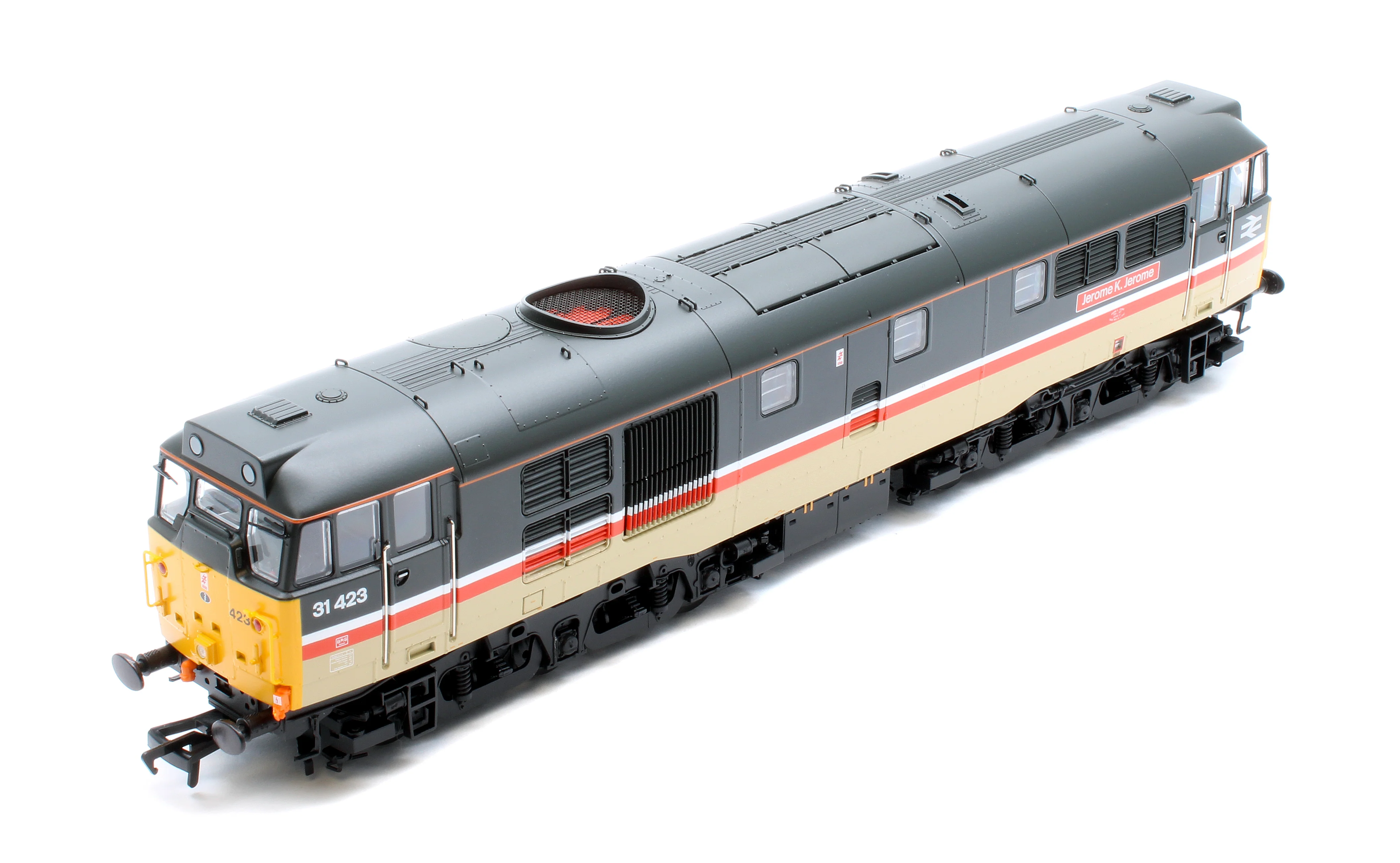 35-827SF Class 31/4 Refurbished 31423 'Jerome K. Jerome' BR InterCity (Mainline) Diesel Locomotive - DCC Sound - Image 8
