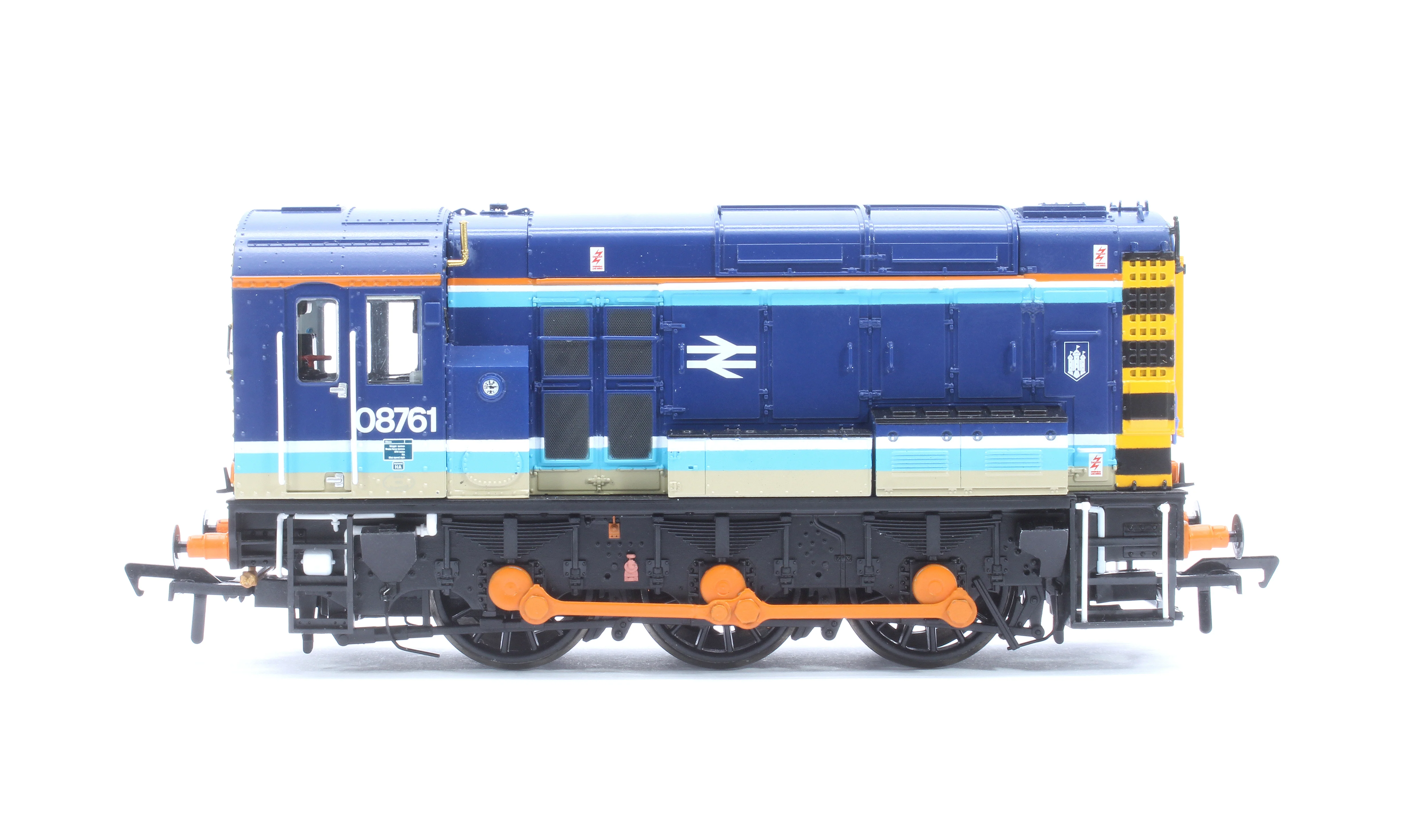 35-910SF Class 08 08761 BR Provincial Diesel Locomotive - DCC Sound - Image 7